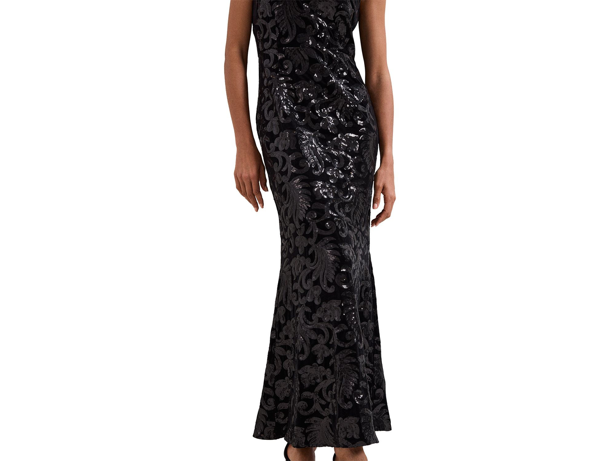 Trudy Sequined Velvet Maxi Dress — Image 5
