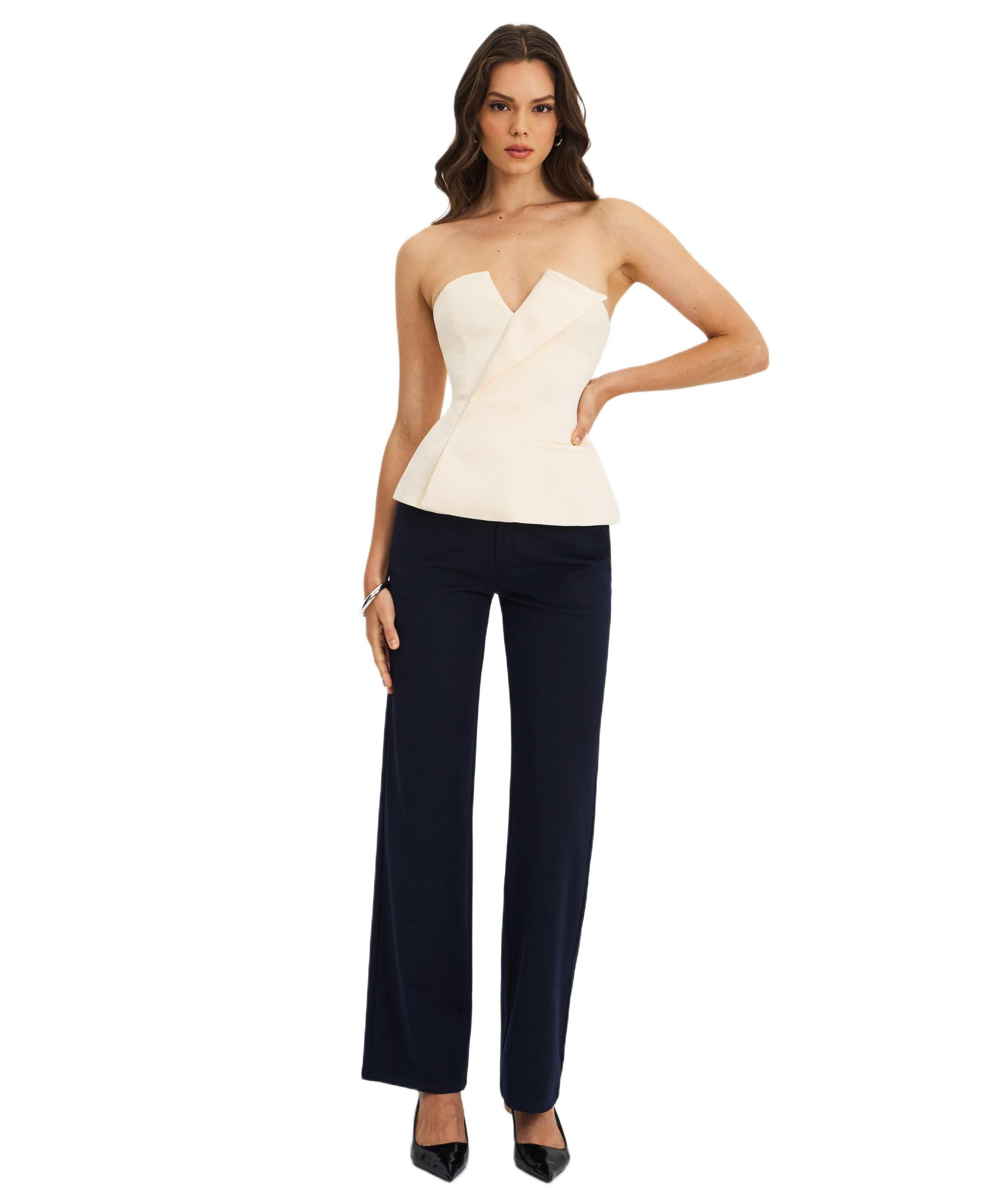 Yanin Low-Rise Straight Leg Pants — Image 7
