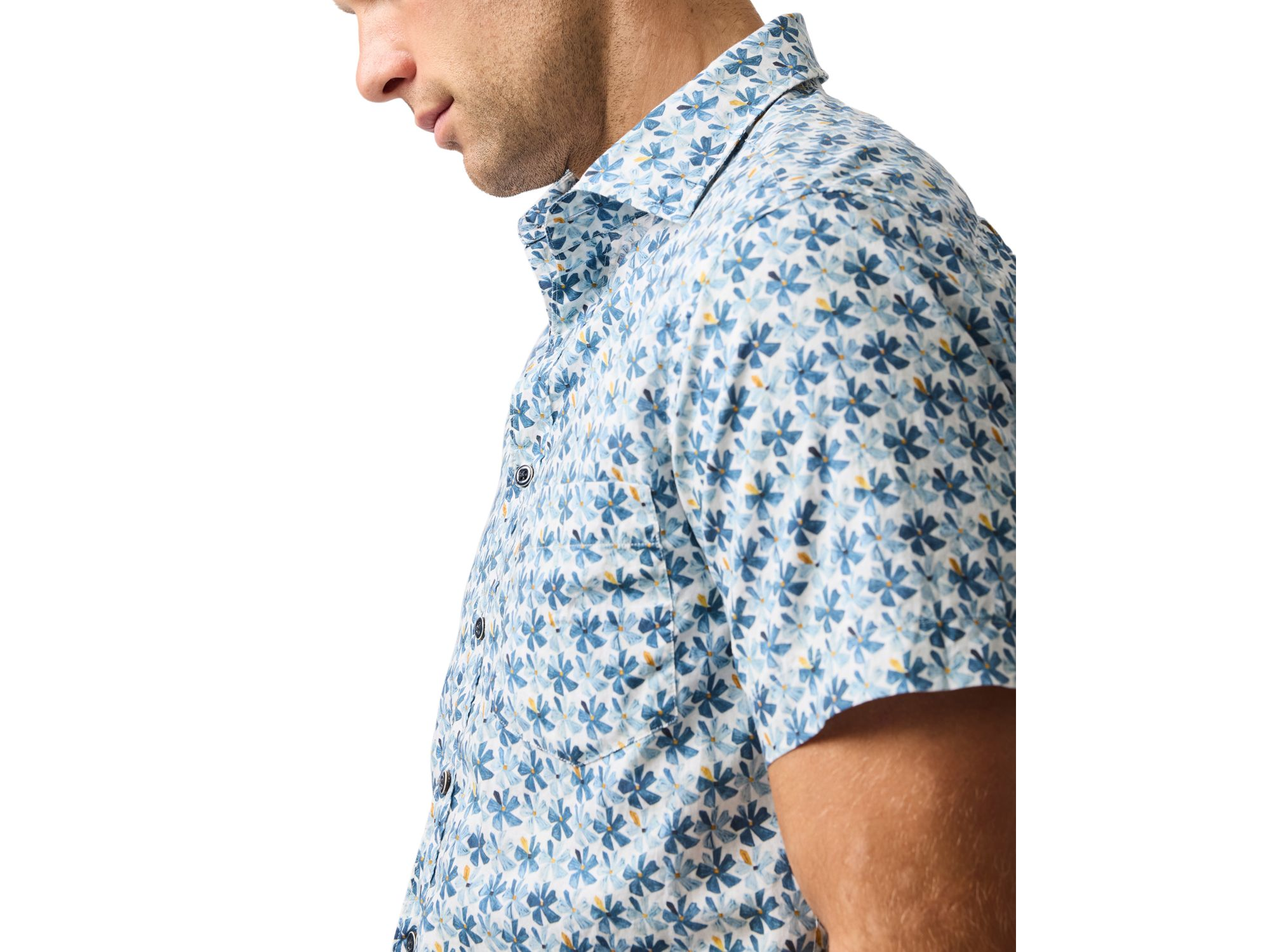 Harvey Road Sports Fit Button Down Shirt — Image 3