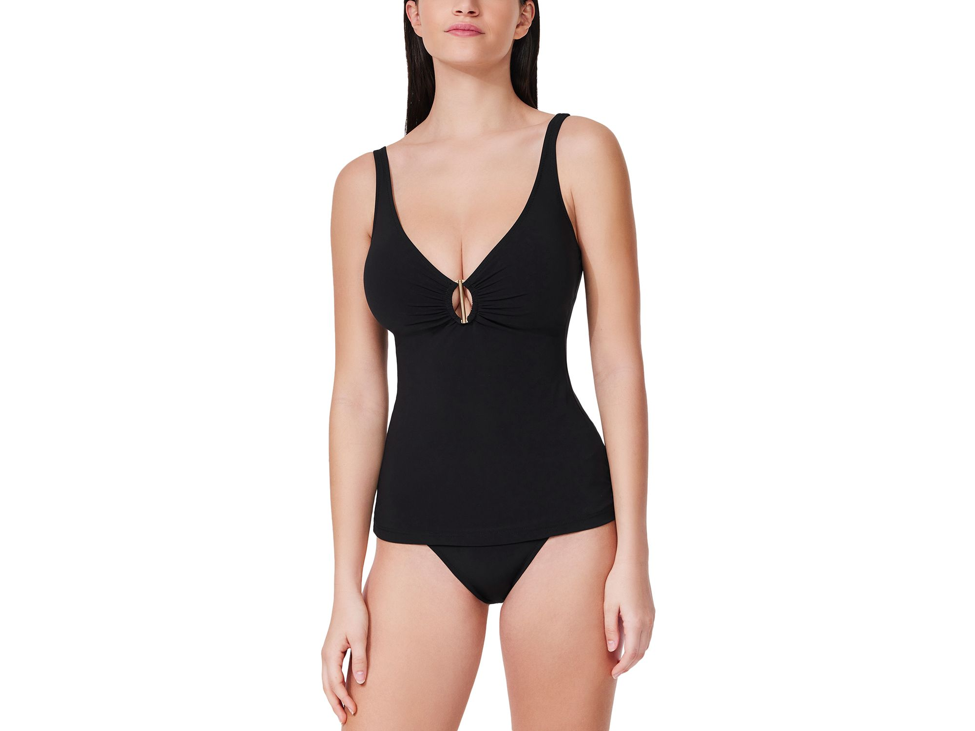 Beyond Time D-Cup V Neck Tankini — Image 7