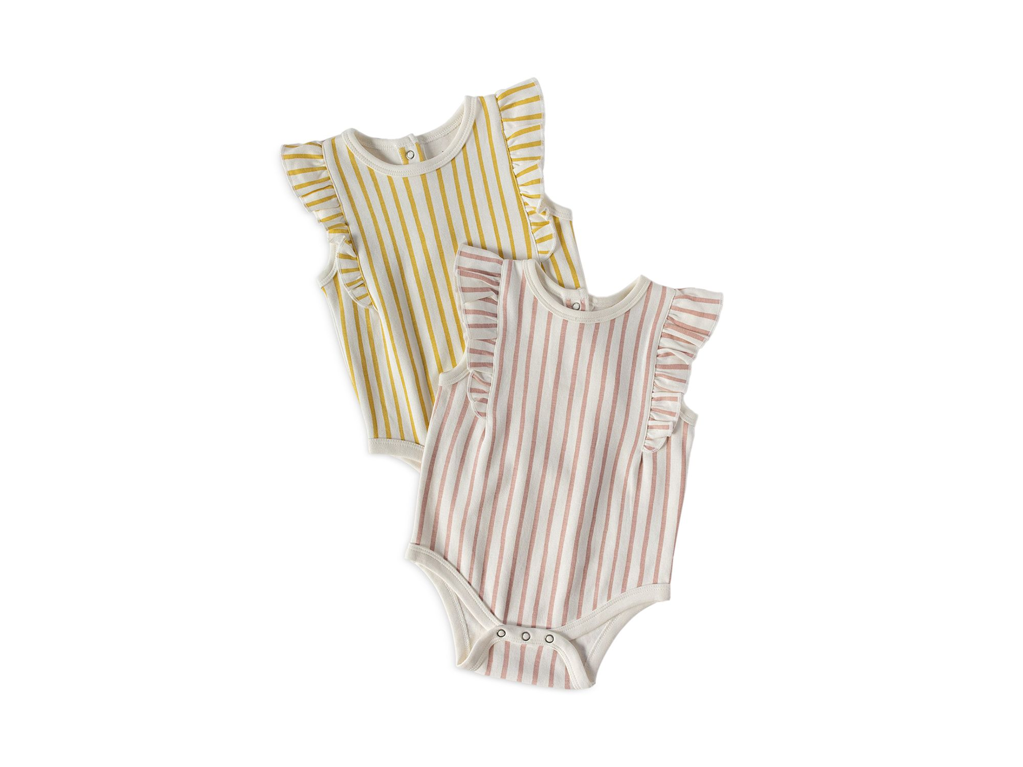 Unisex Sleeveless Ruffle One Piece - Baby — Image 4