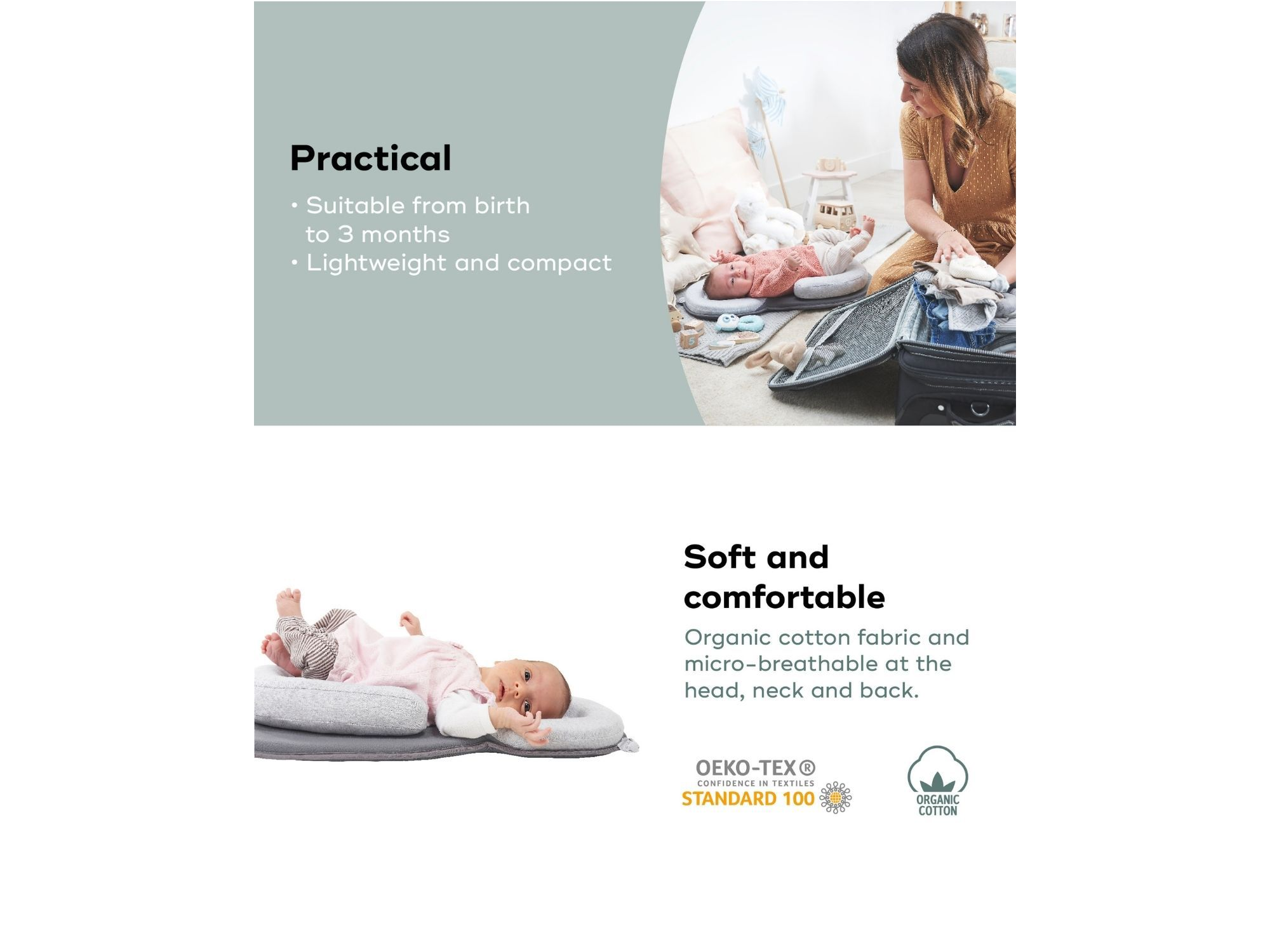 Socosy Newborn Lounger — Image 5