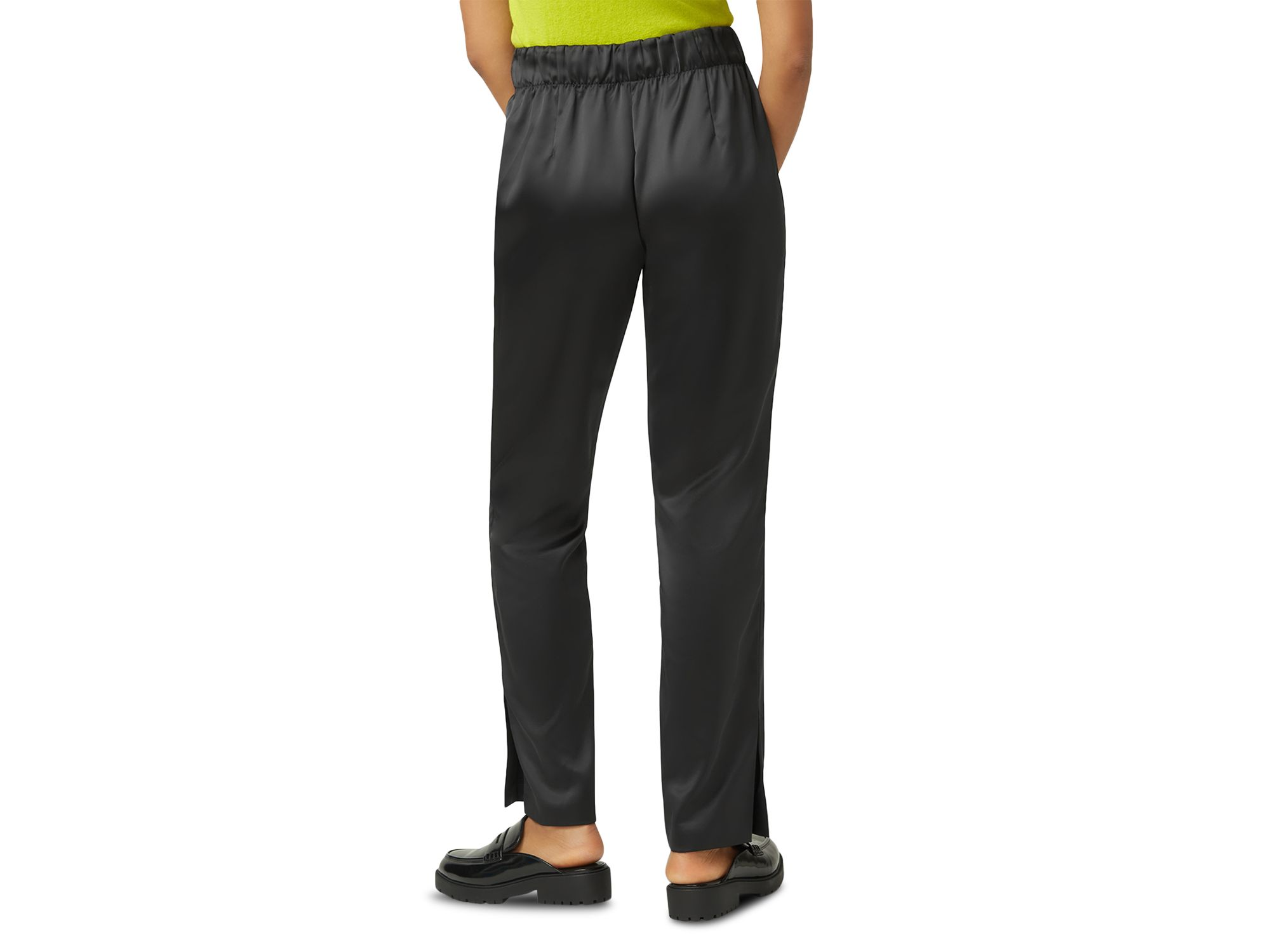 Satin Wide Leg Leggings — Image 7