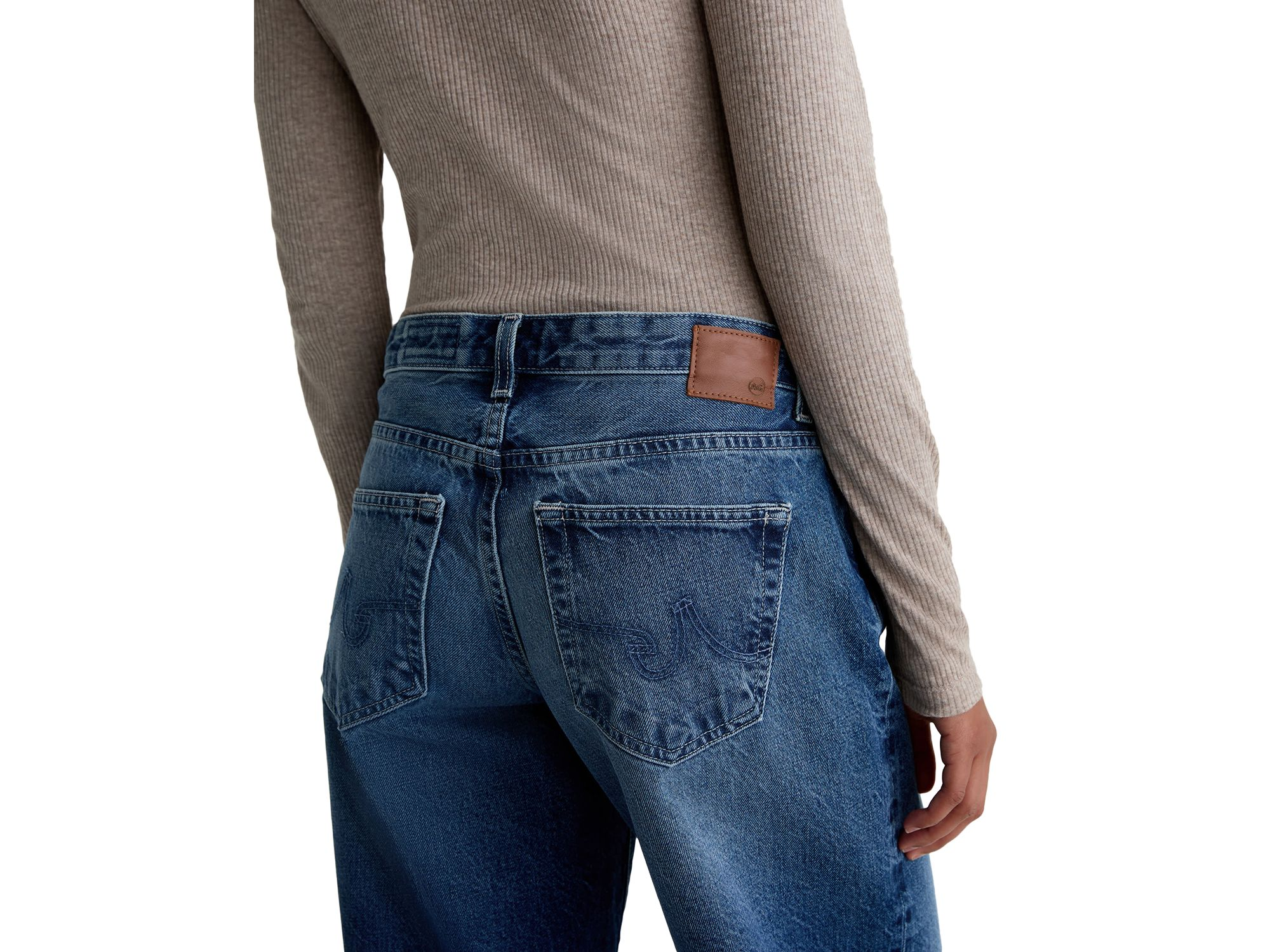 Adria Low Rise Wide Leg Jeans in Ojai — Image 3