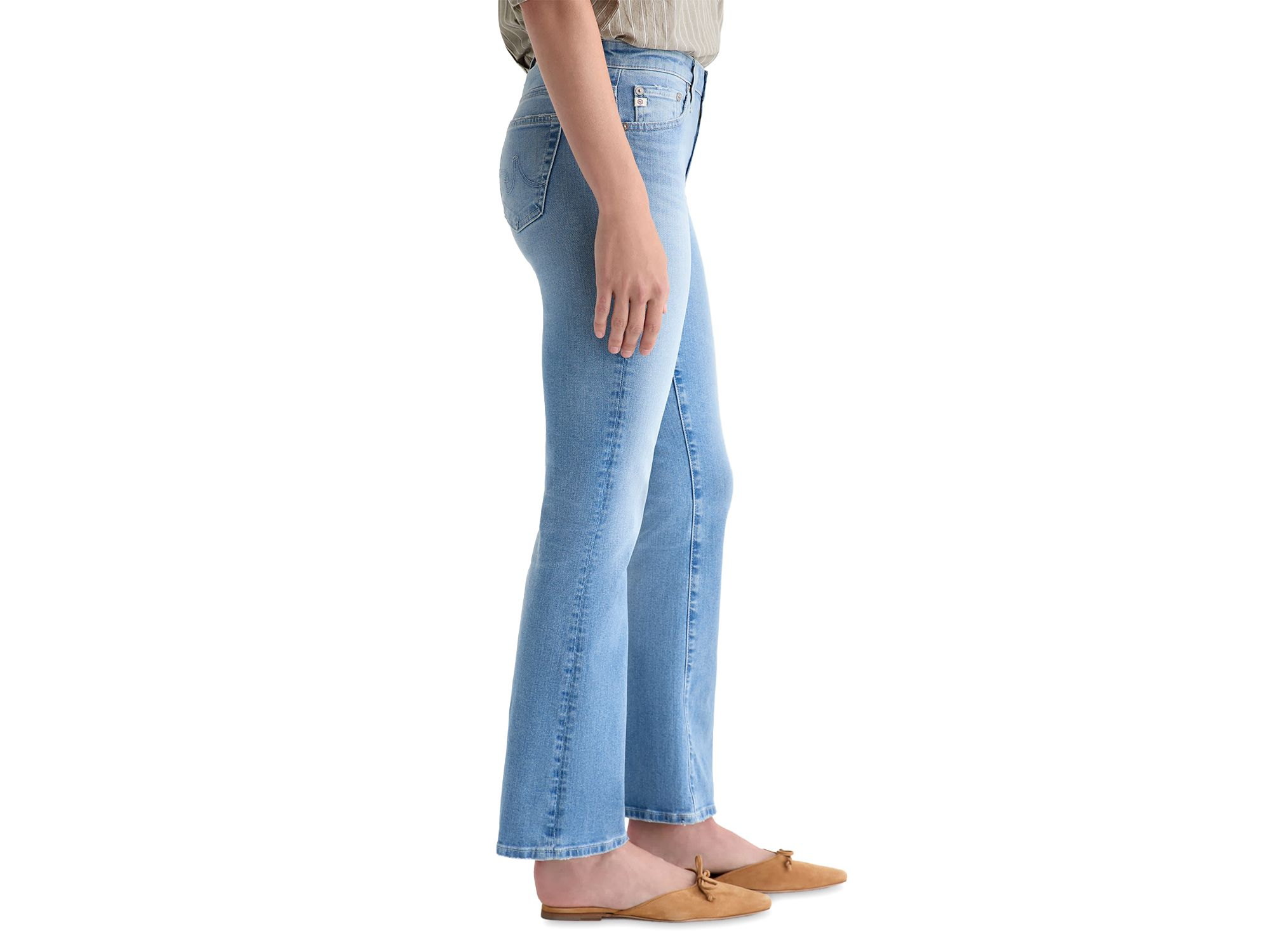 Angel Low Rise Bootcut Jeans in 14 Years Fortuna — Image 7