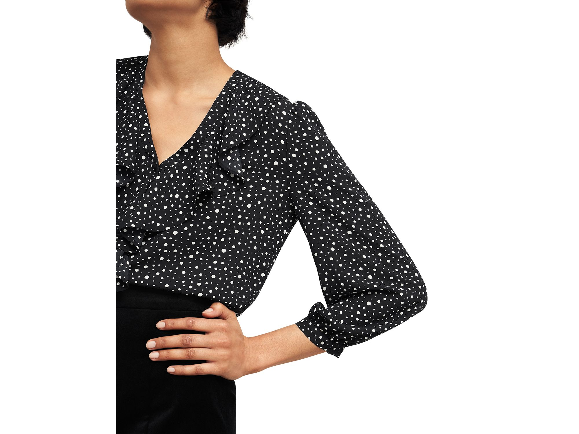 May Ruffle Front Blouse — Image 5