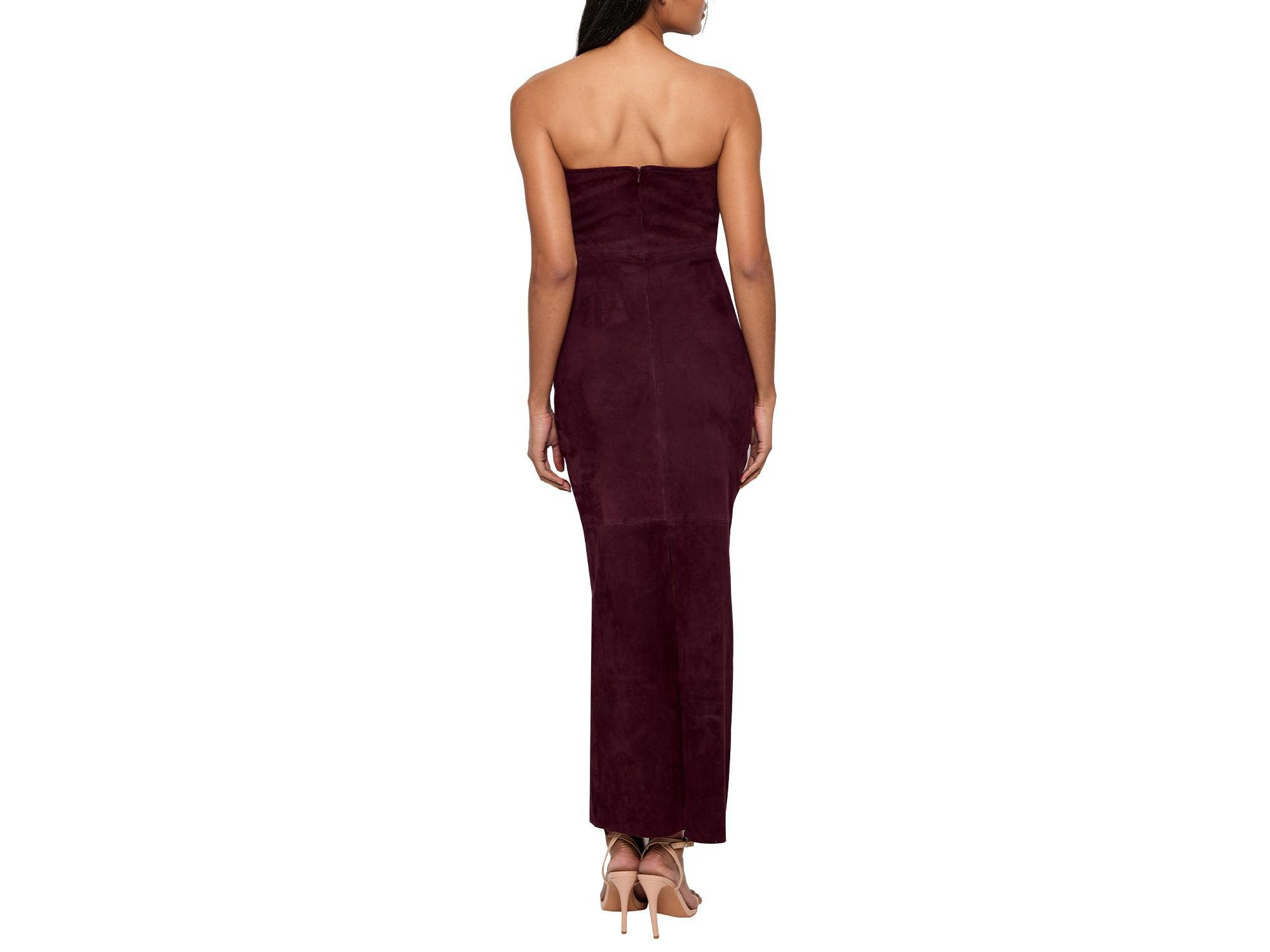 Venus Stretch Suede Dress — Image 3