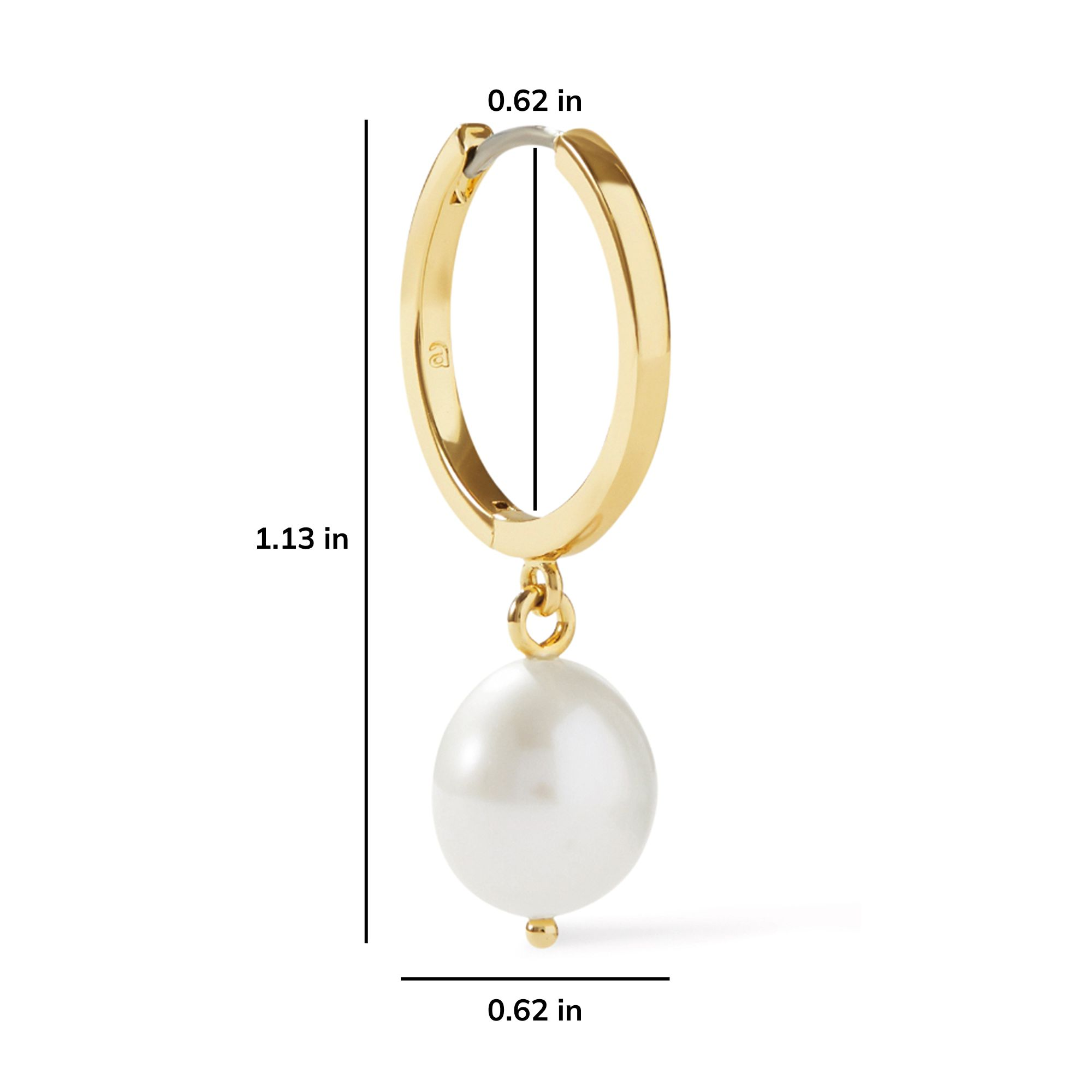 Pearl Hoops - Medium Frida — Image 5