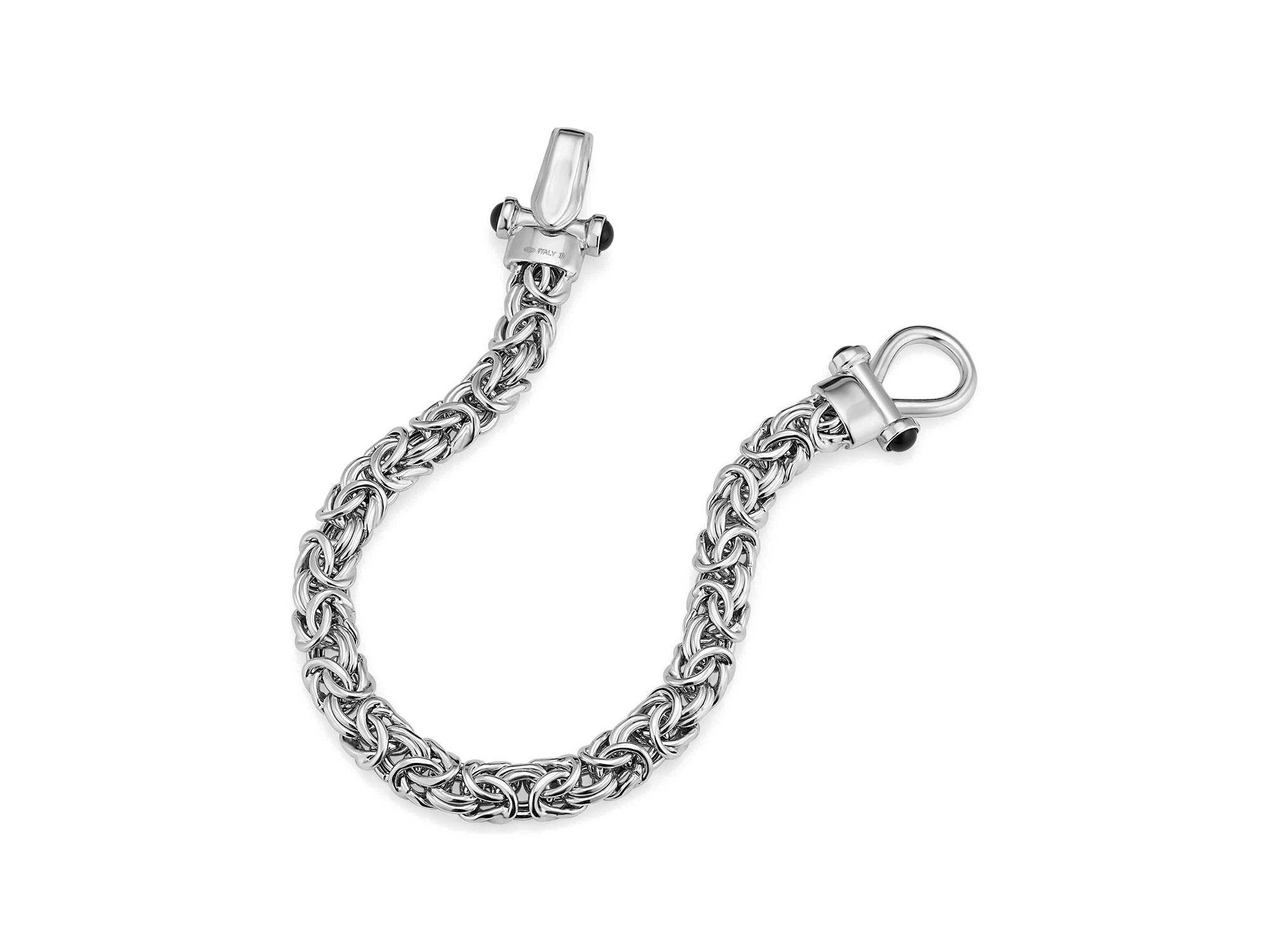 Sterling Byzantine Artisan Bracelet — Image 6