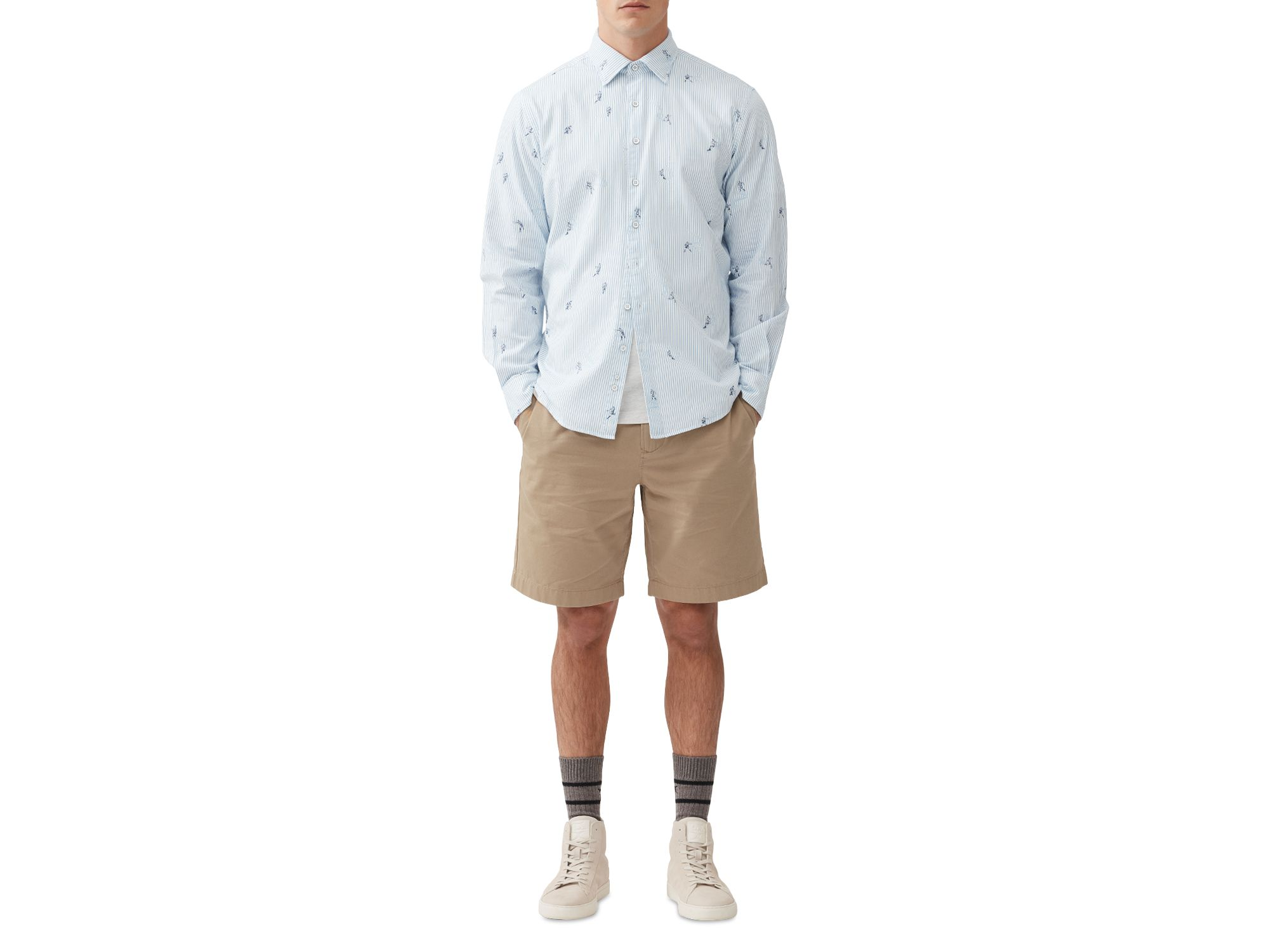 Churchill Park Cotton Twill Original Fit Button Down Shirt — Image 4