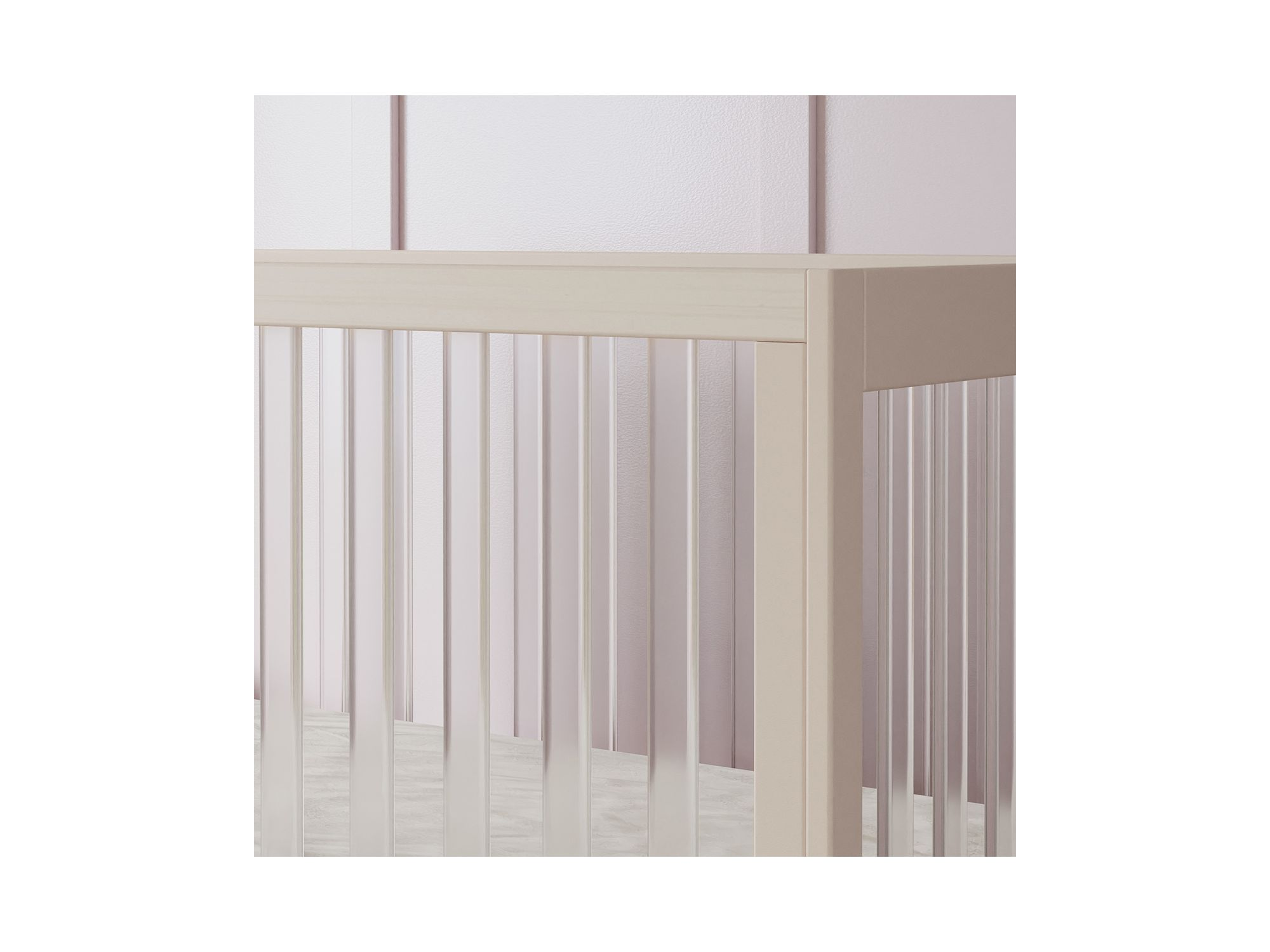 Harlow Acrylic 3-in-1 Convertible Crib — Image 5