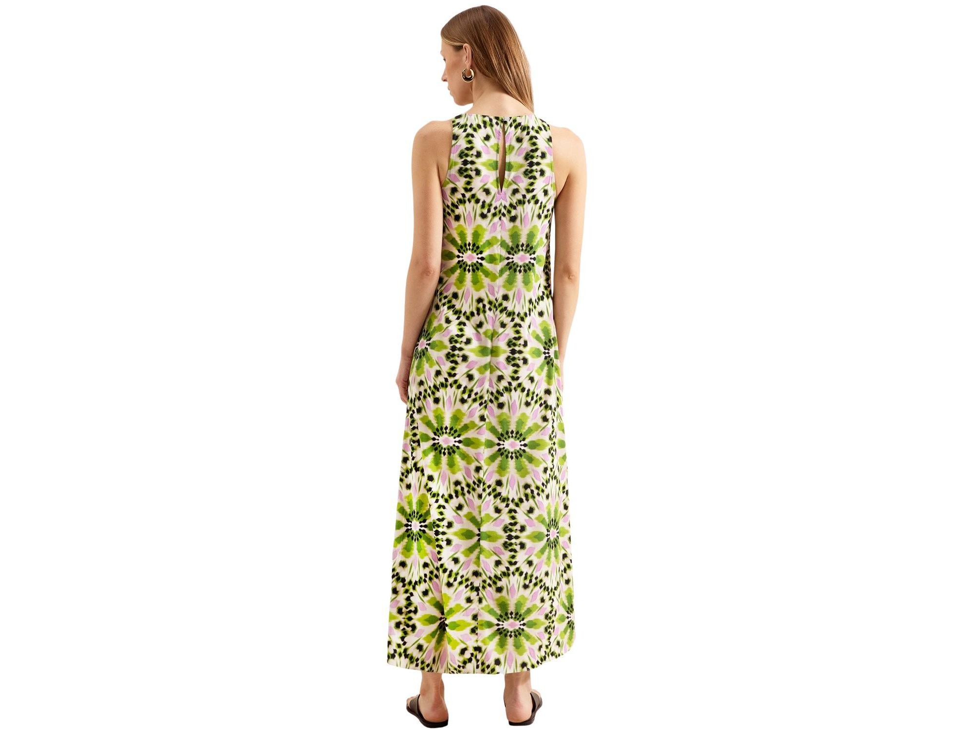 Sleeveless Print Maxi Dress — Image 4