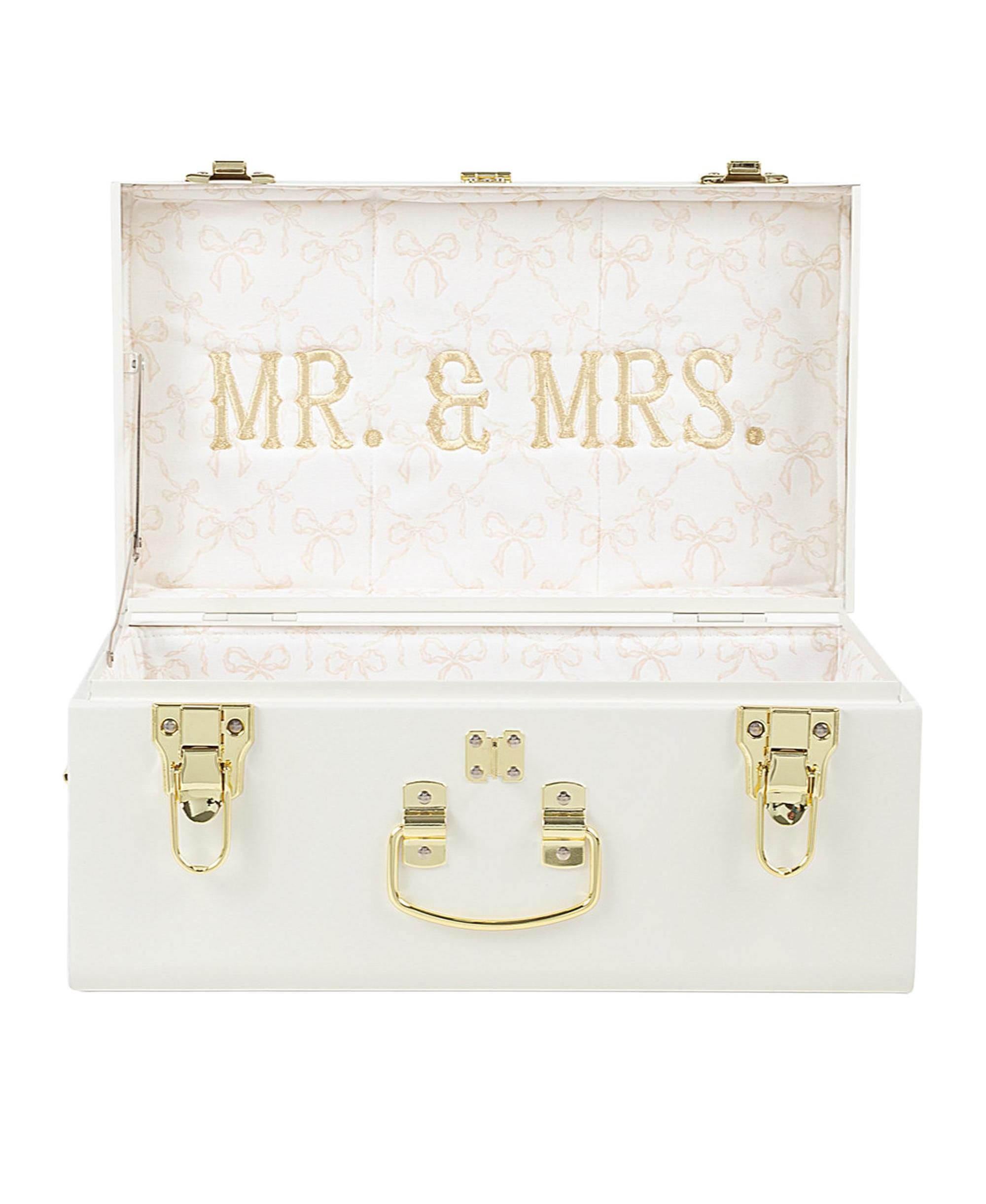 Mr. & Mrs. Petite Bridal Trunk - Image 1