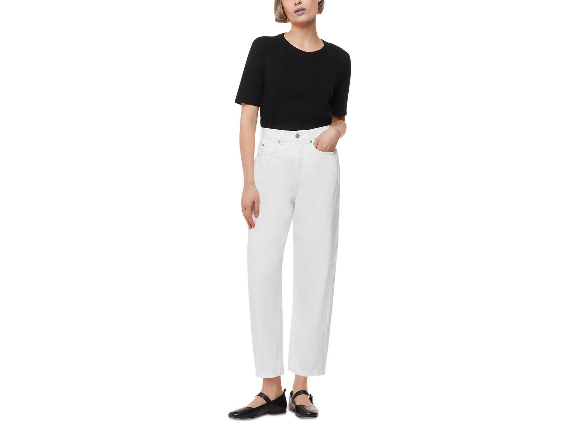 Authentic Organic High Waist Barrel Leg Jeans — Image 3