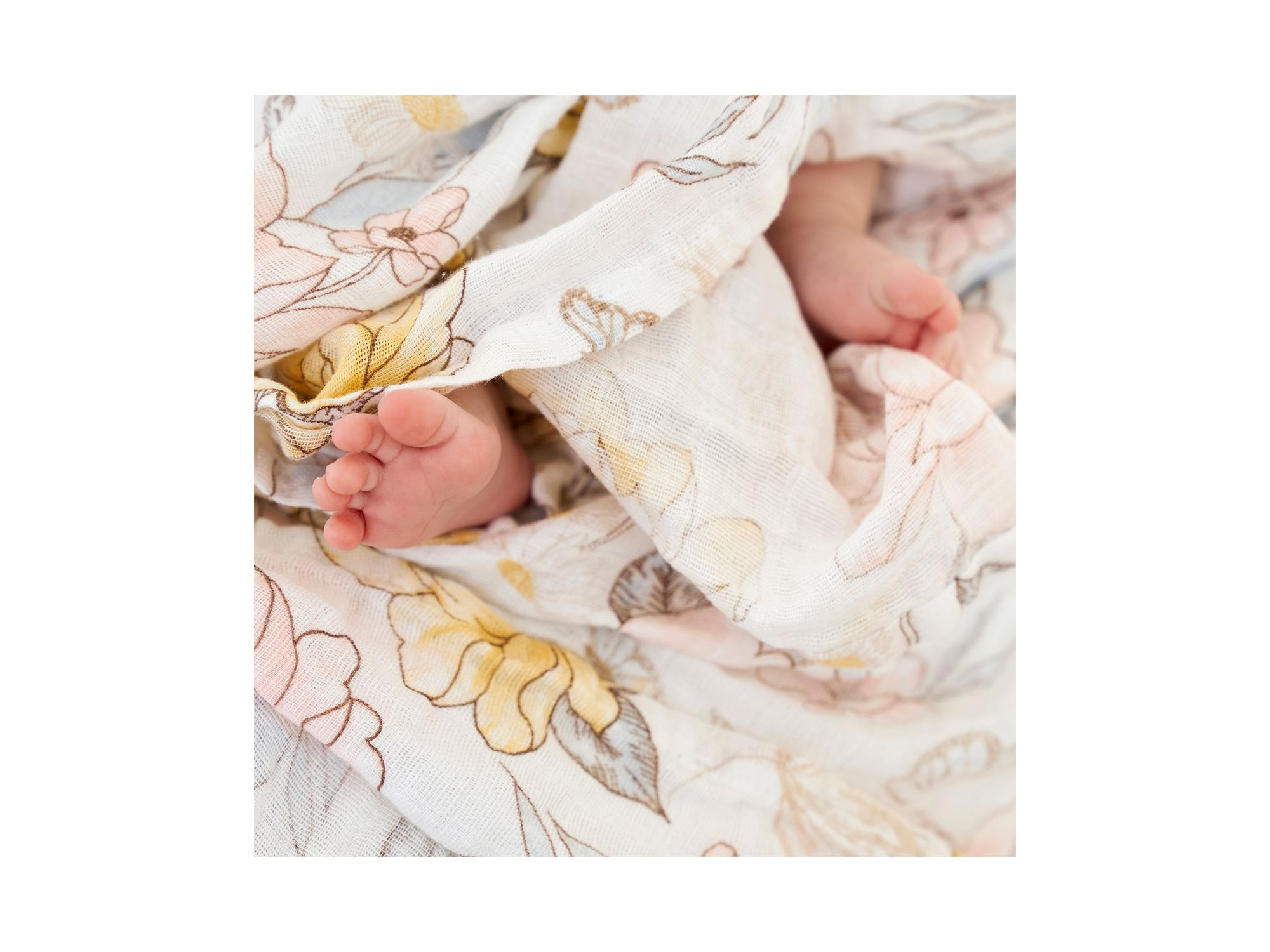 Muslin Swaddles, 4 Pack — Image 3