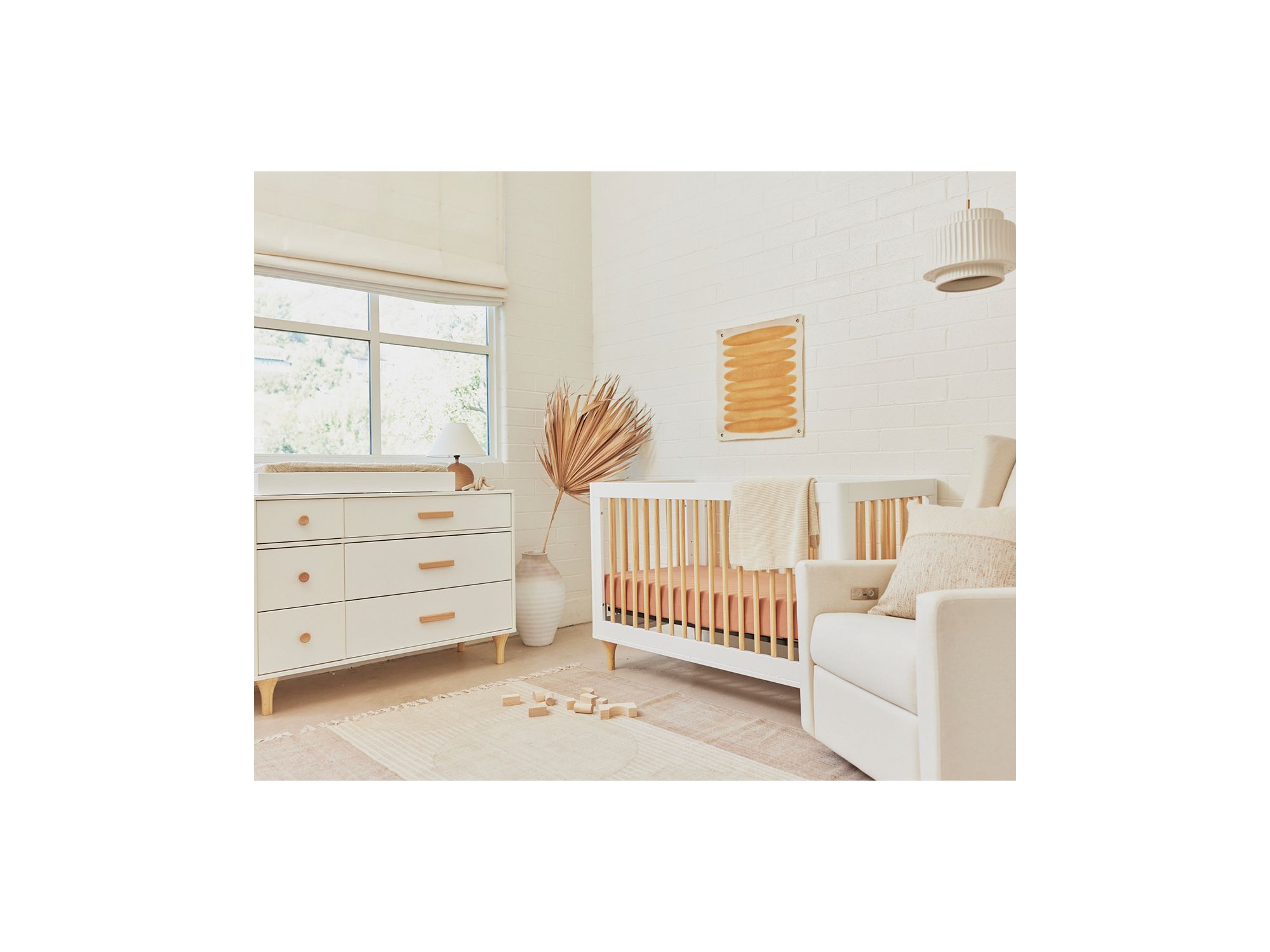 Lolly 3-in-1 Convertible Crib with Toddler Bed Conversion Kit — Image 6