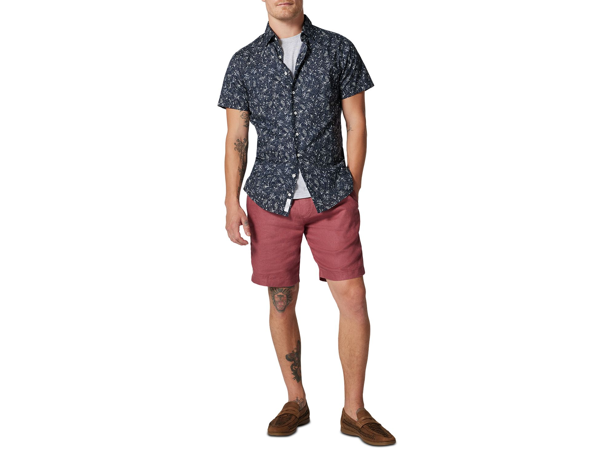 Owen River Short Sleeve Sports Fit Shirt — Image 5