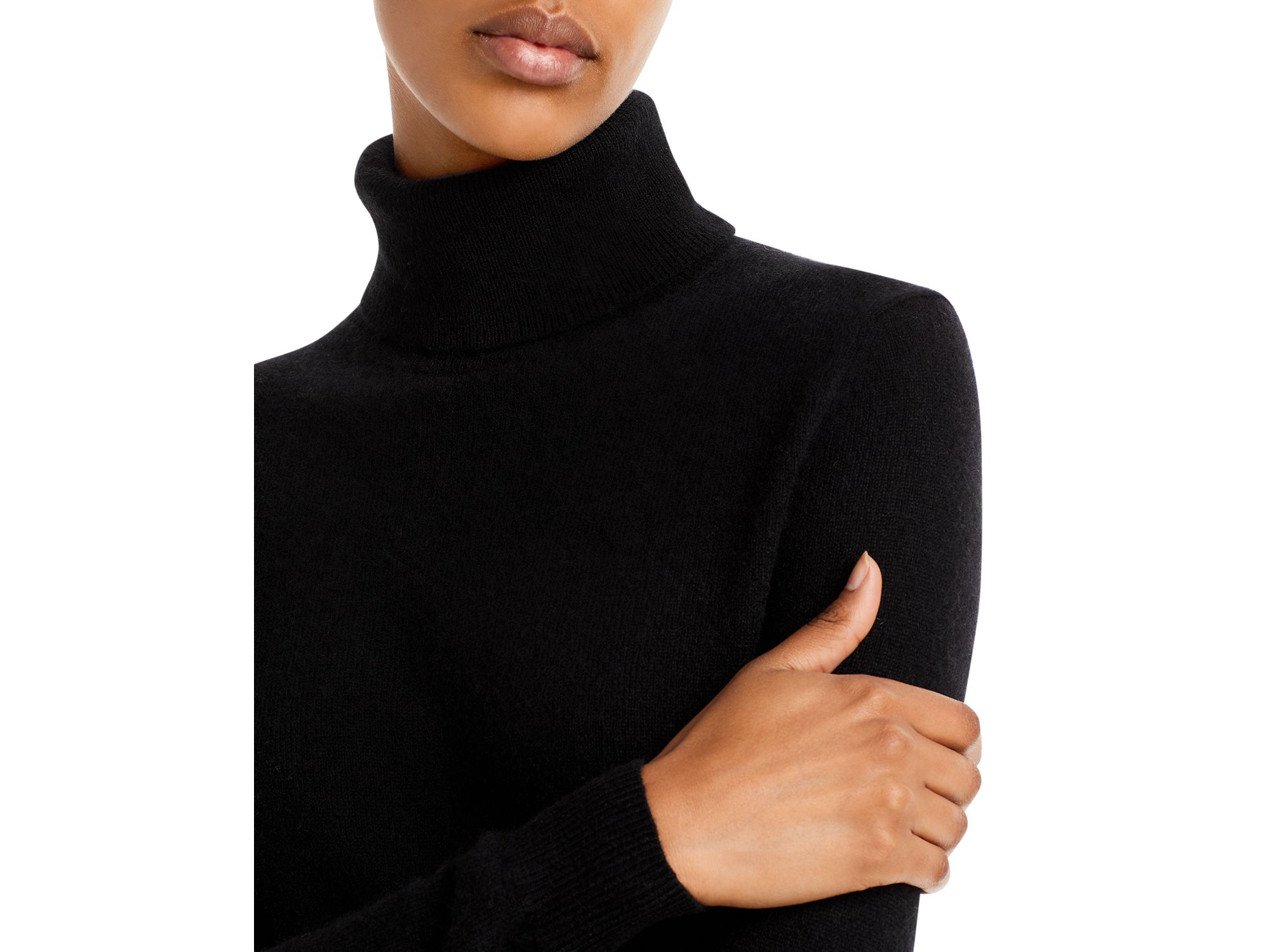100% Cashmere Turtleneck Sweater - Exclusive — Image 5