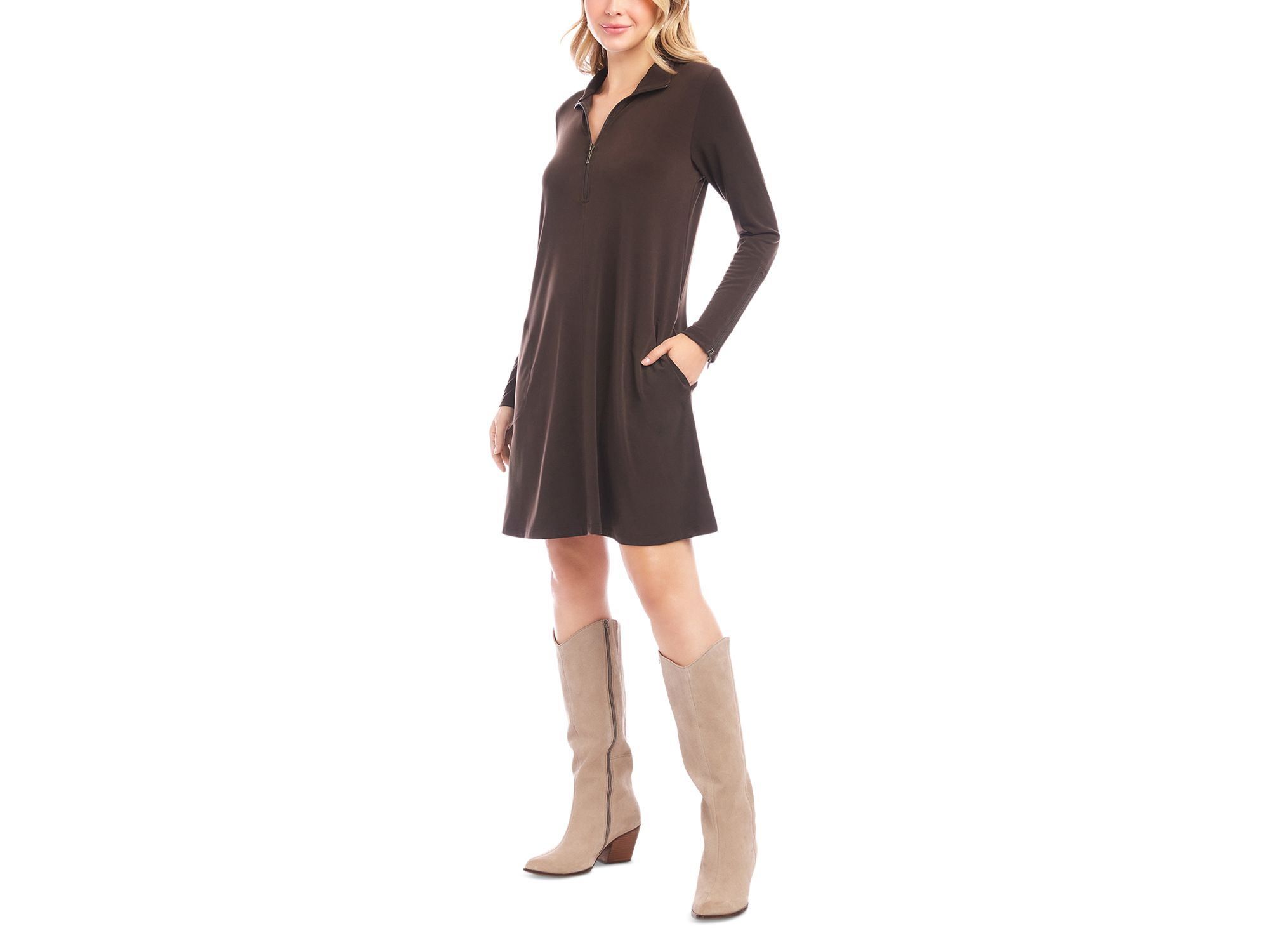 Zip Up Travel Dress — Image 6