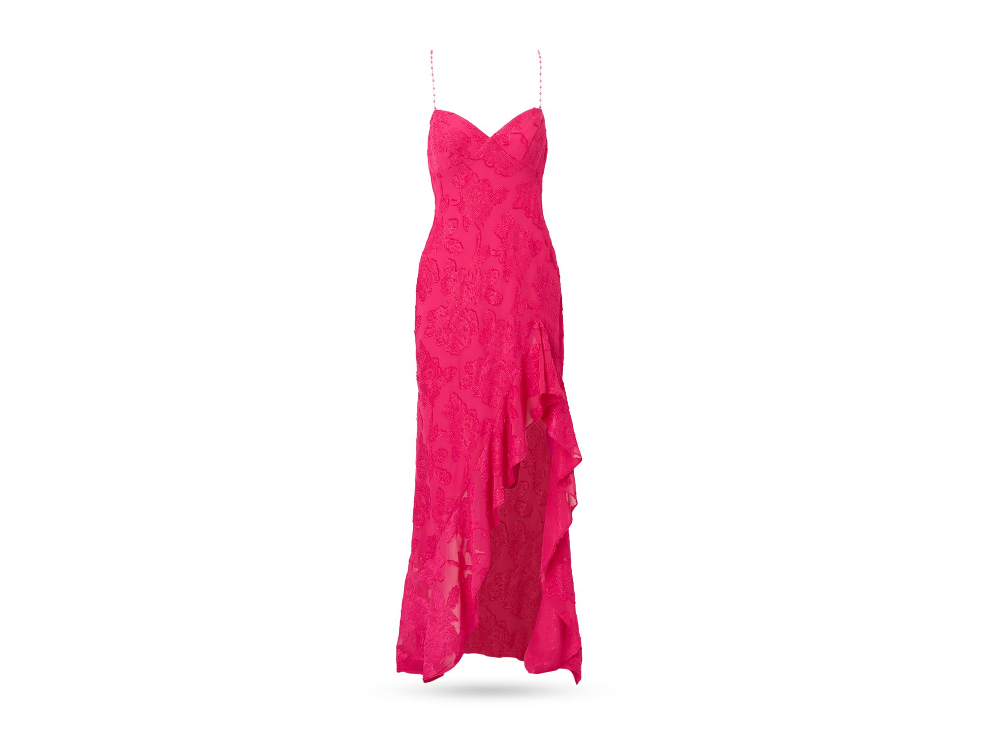 Clipped Jacquard Dress — Image 7