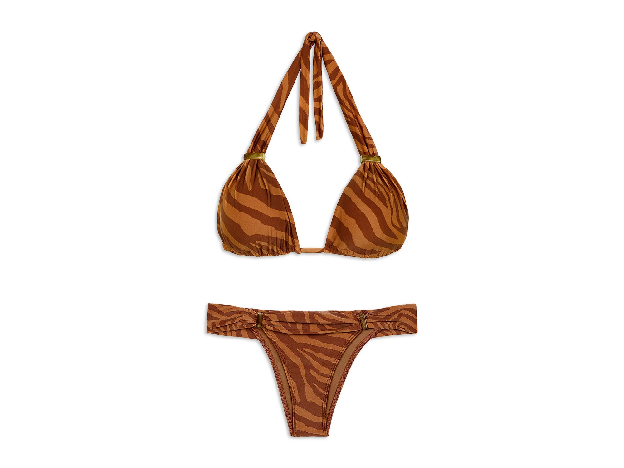 Sundown Bia Tube Bikini Top & Full Coverage Bikini Bottom — Image 10