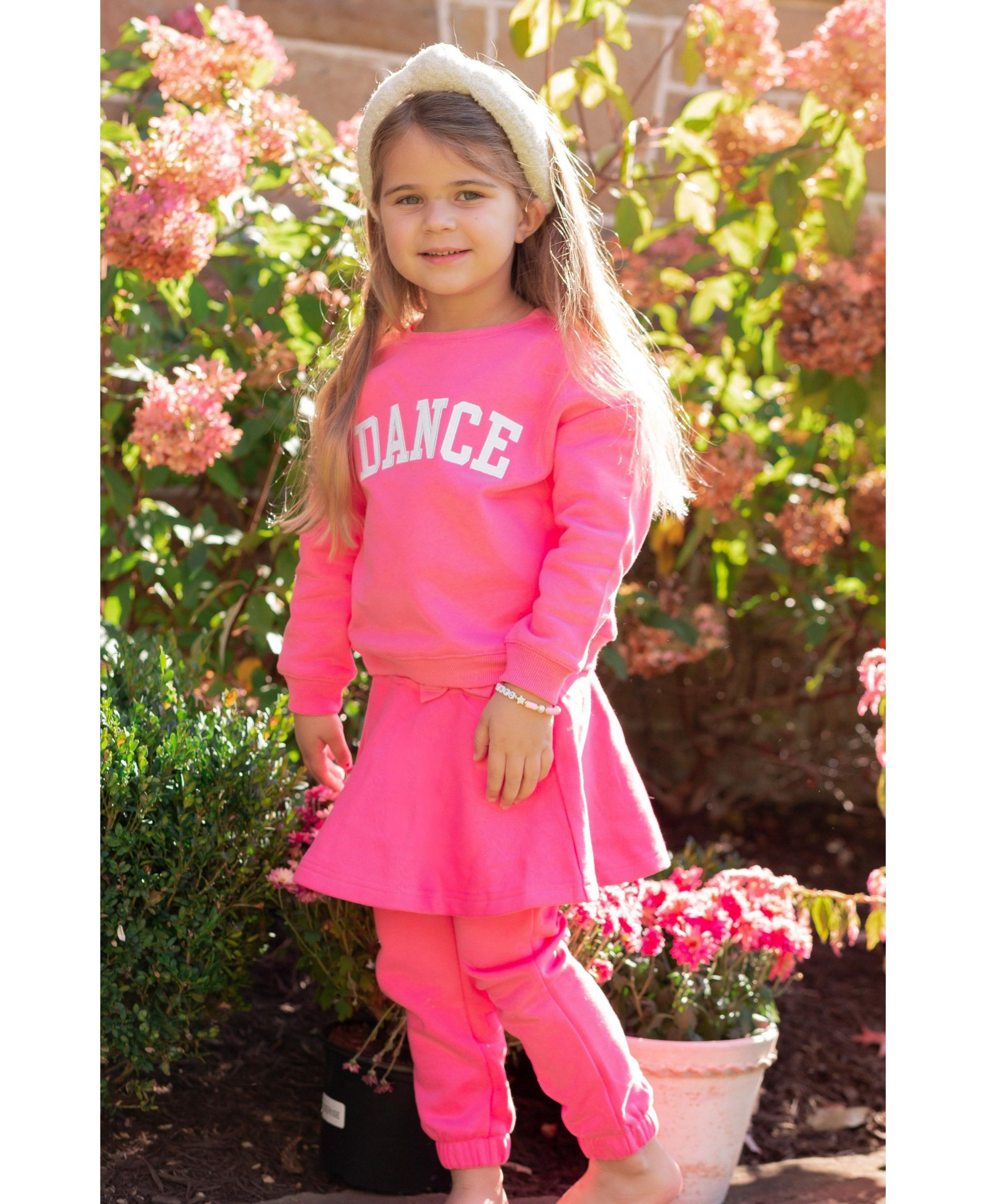 Girls' Skirted Bow Joggers - Baby, Little Kid, Big Kid — Image 5