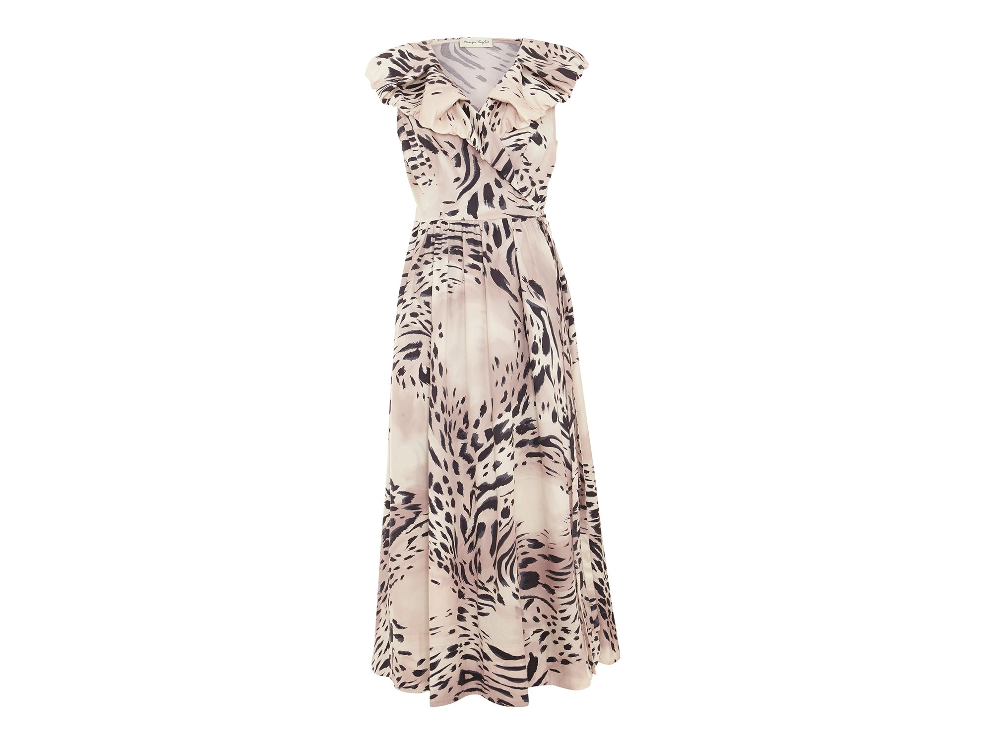 Trix Leopard Wrap Dress — Image 7