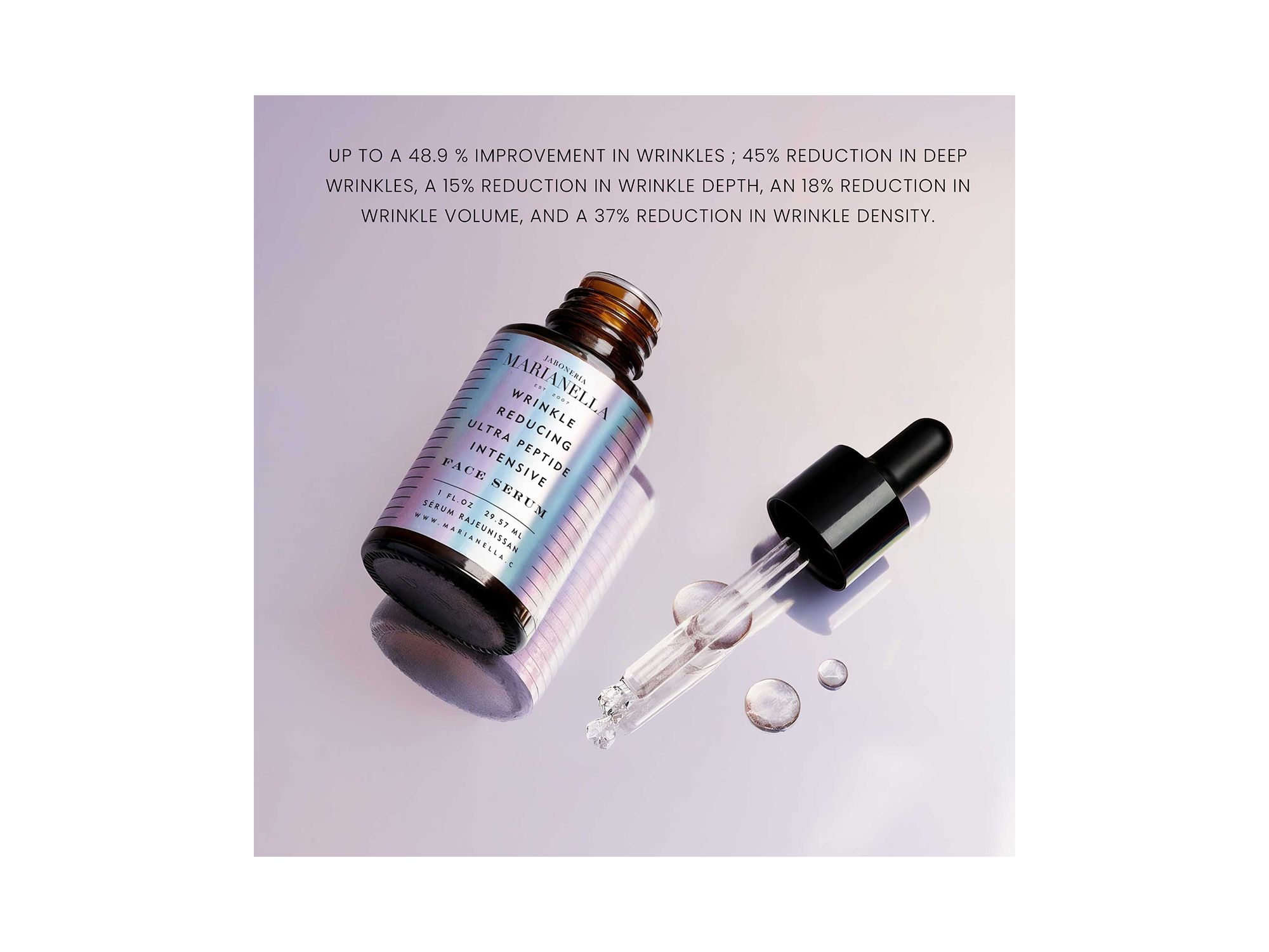 Wrinkle Reducing Ultra Peptide Intensive Face Serum 1 oz. — Image 6