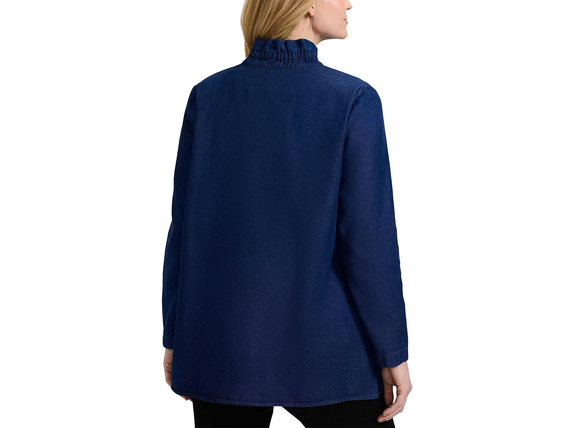 Carolina Long Sleeve Denim Shirt — Image 4