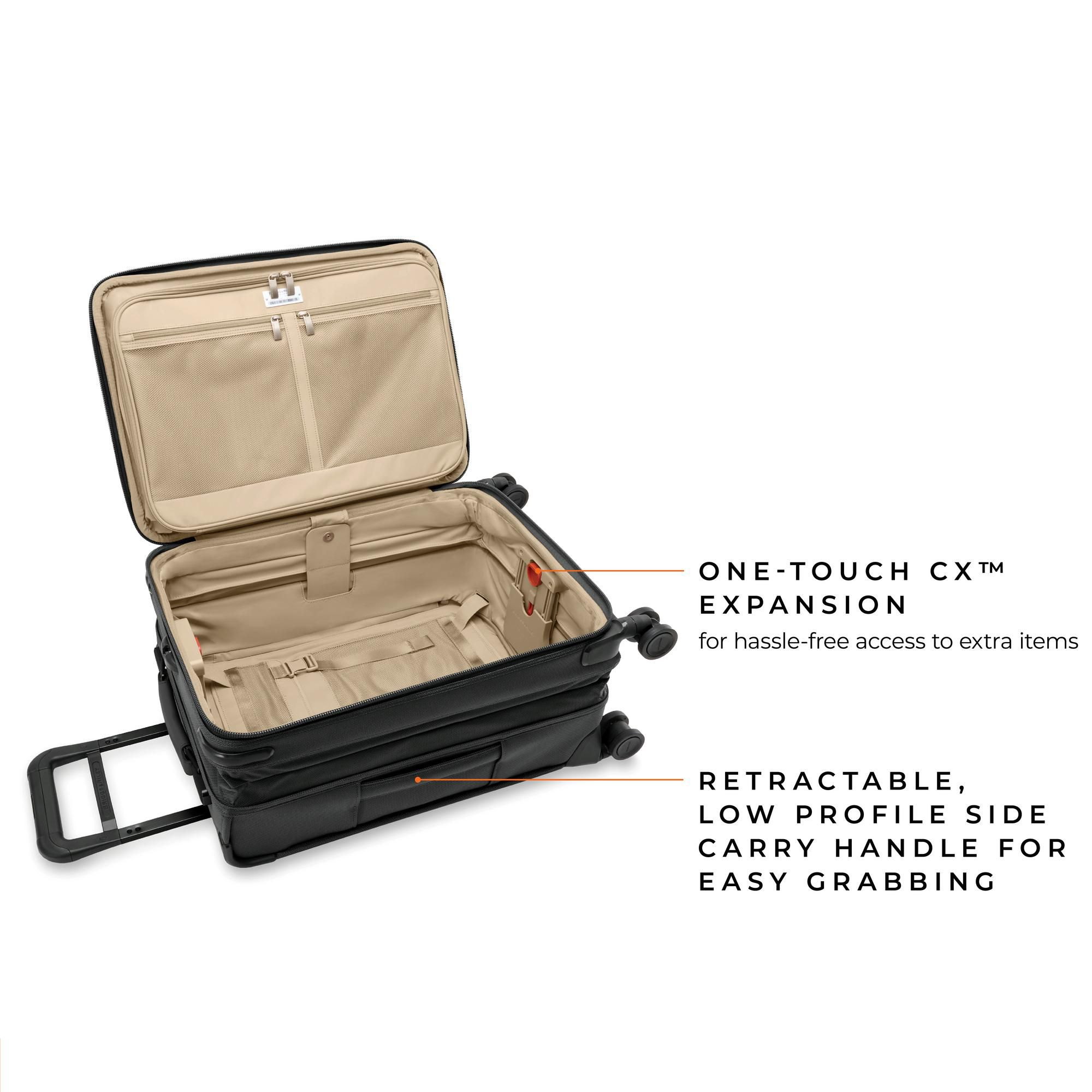 Baseline Essential Carry On Spinner Suitcase — Image 19