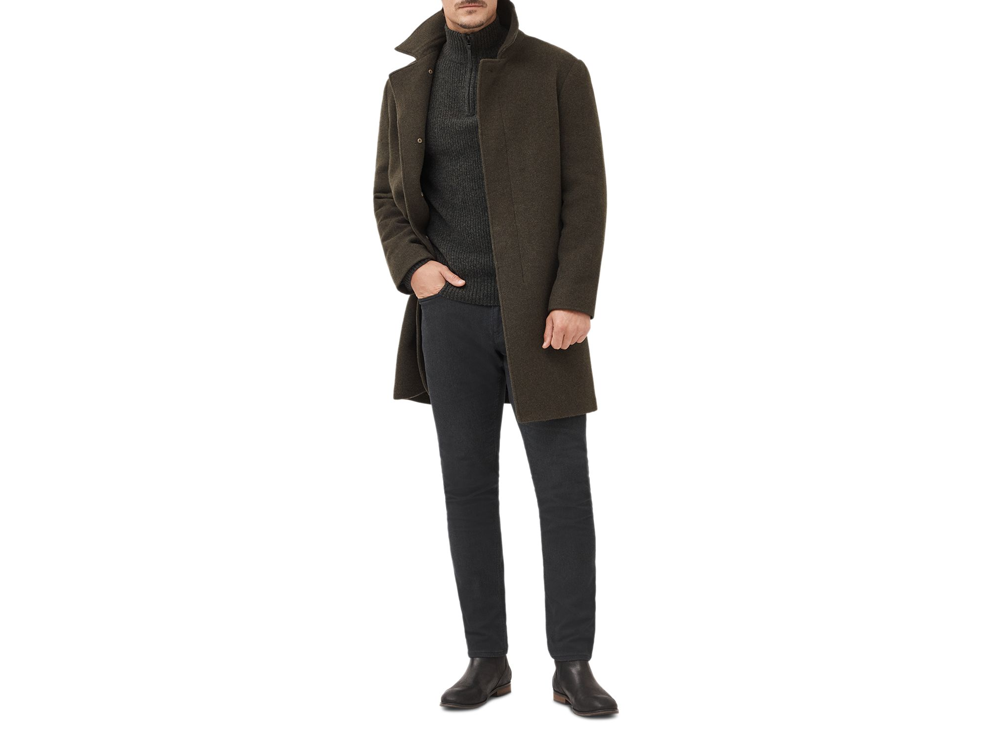 Robbies Road Quarter Zip Sweater — Image 4