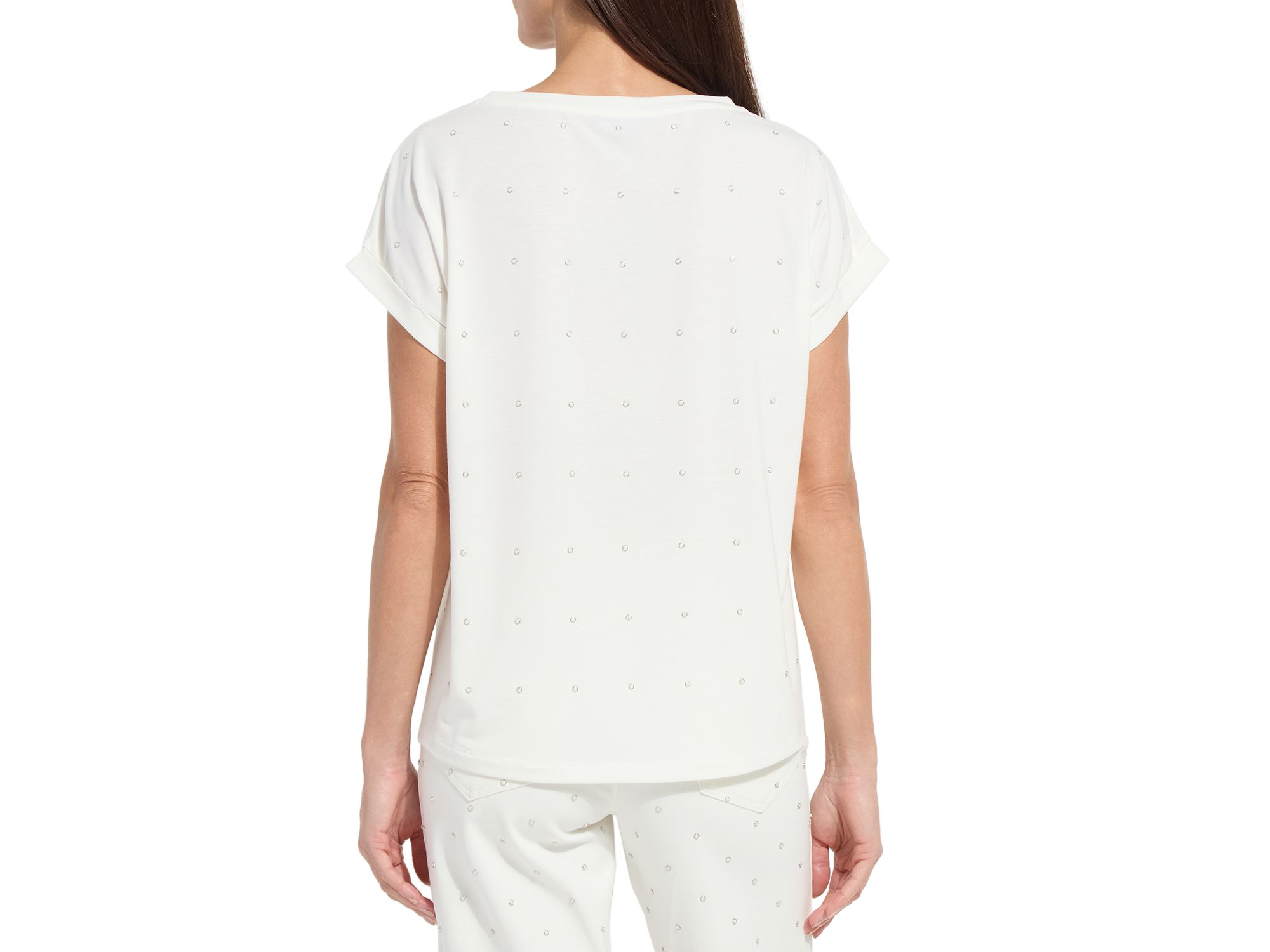Nisha Metal Heatset Pearl Top — Image 3