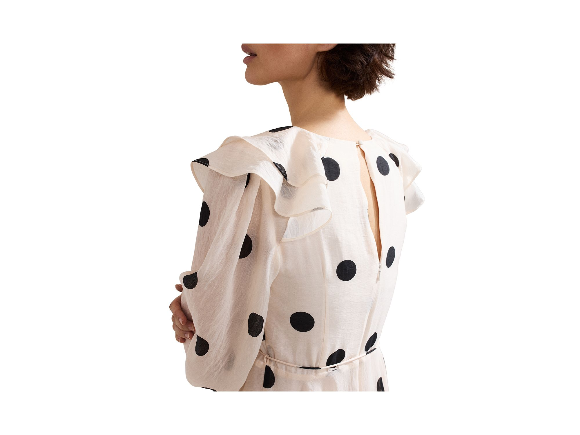 Jaqlyn Spot Dress — Image 6