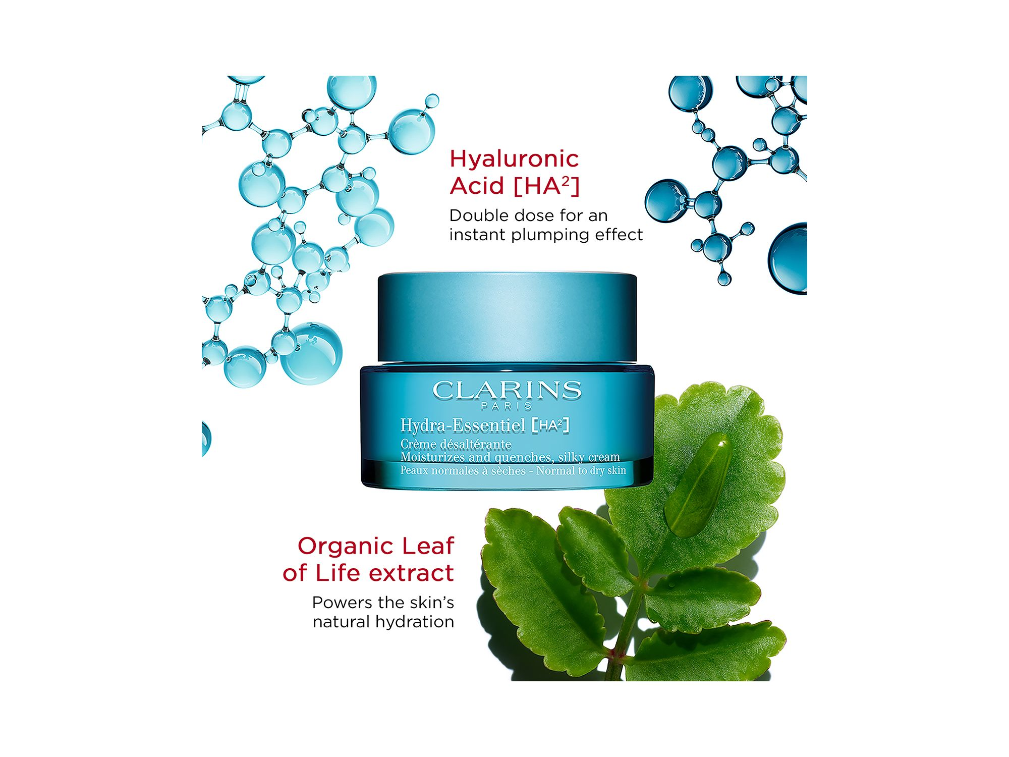 Hydra Essentiel Silky Moisturizer with Double Hyaluronic Acid 1.7 oz. — Image 4