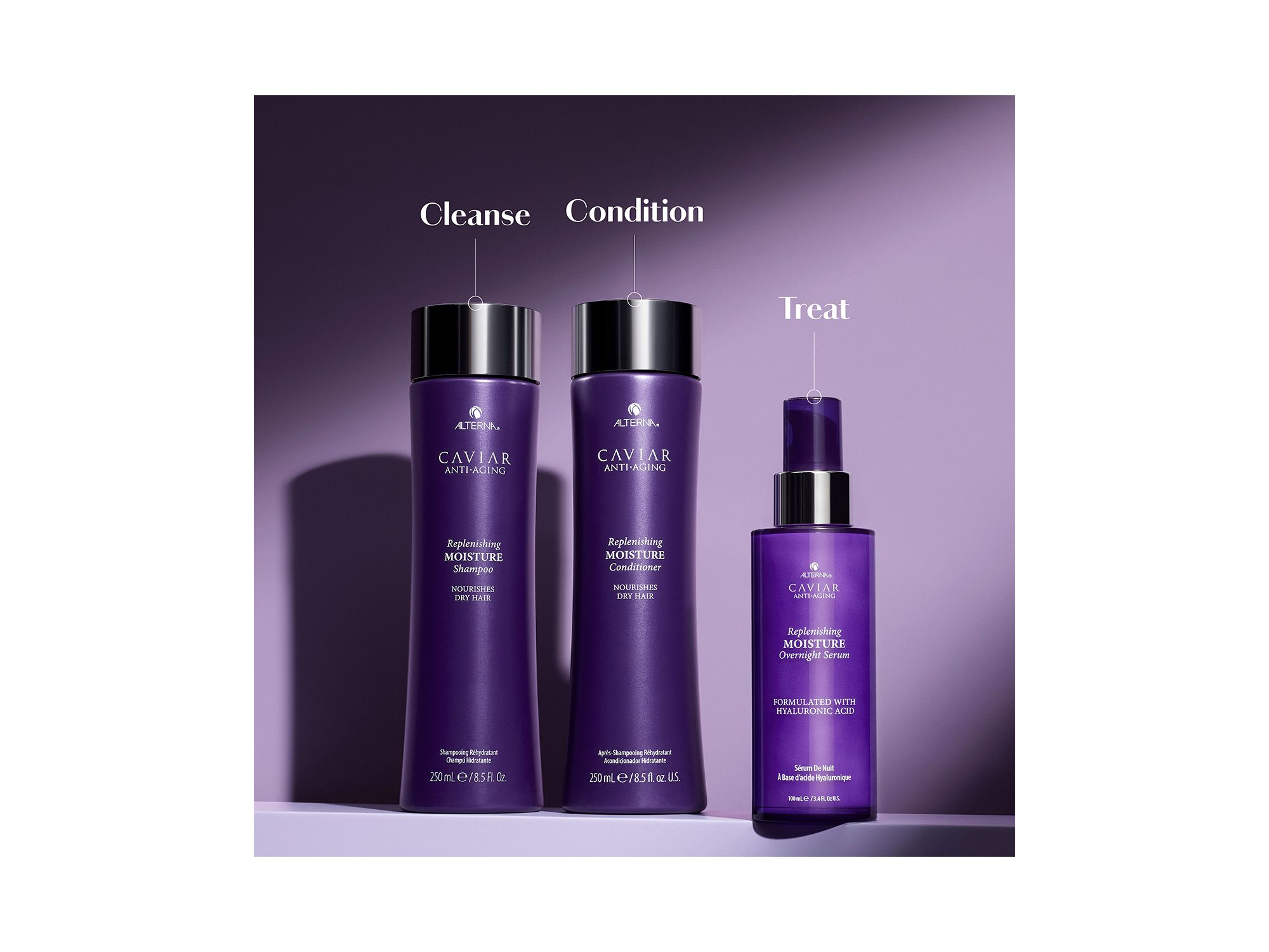 Caviar Replenishing Moisture Overnight Serum 3.4 oz. — Image 3
