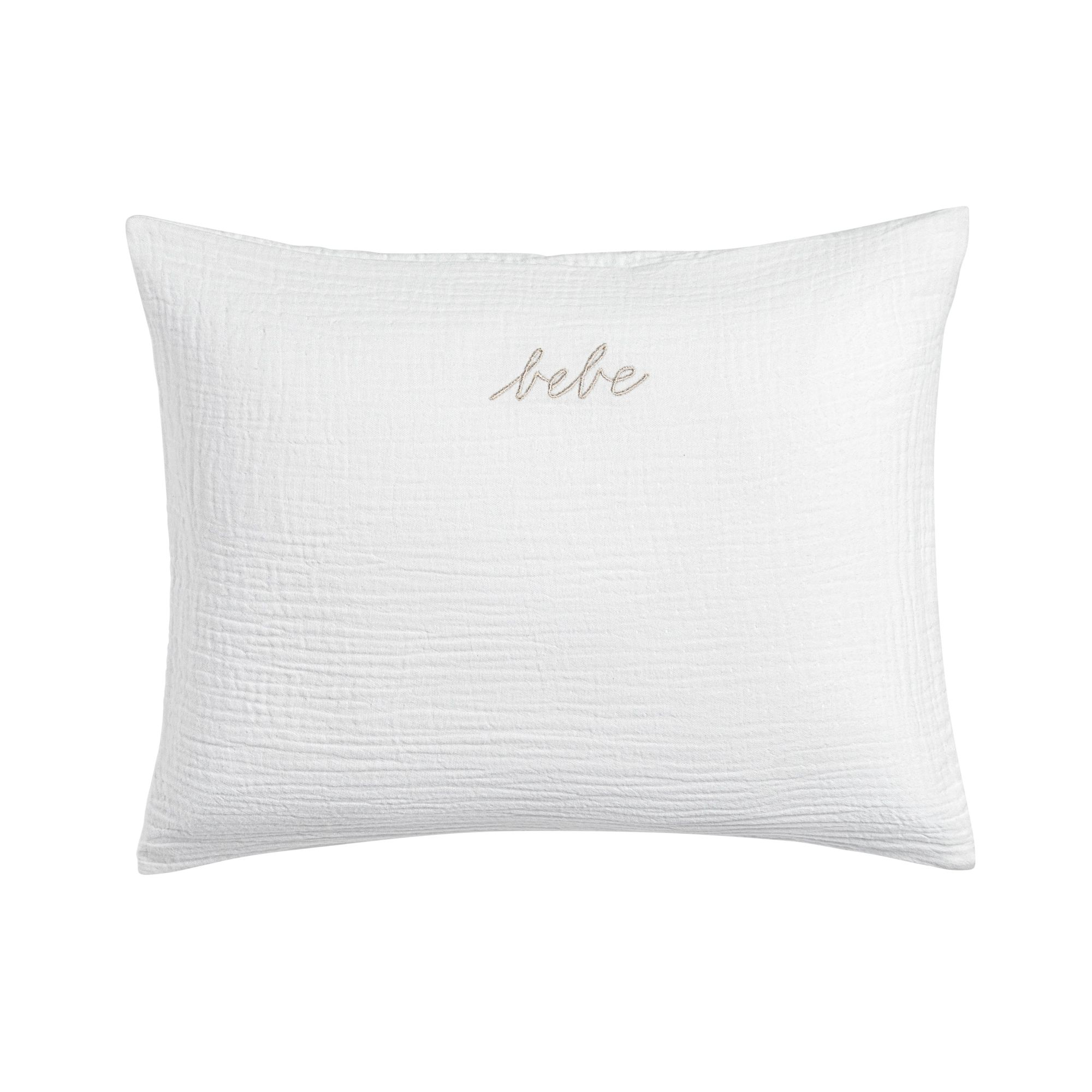 Gauze Linen Bebe Boudoir Sham, Crib — Image 3