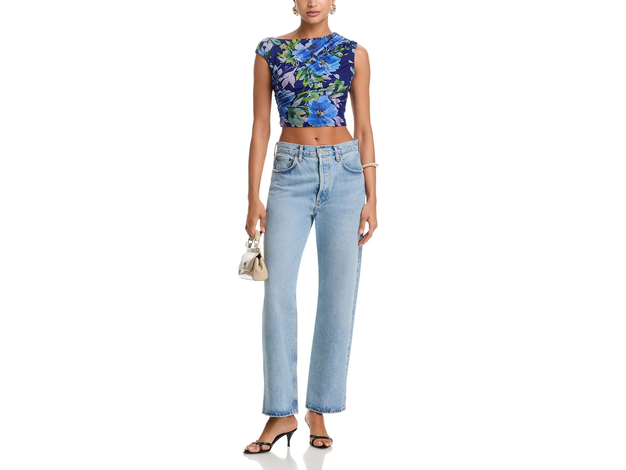 Floral Mesh Top - Exclusive — Image 4