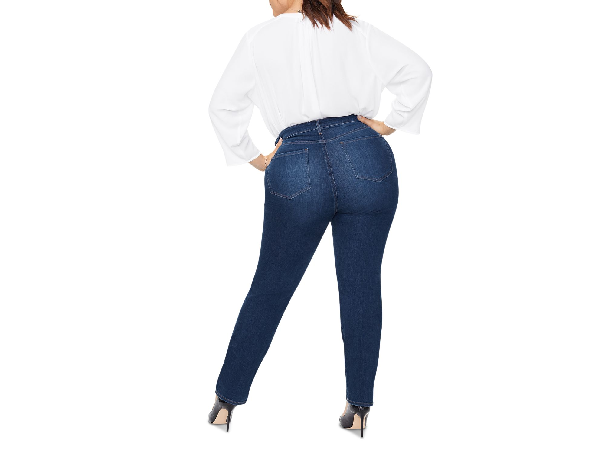 Sheri High Rise Slim Jeans in Quinn — Image 3