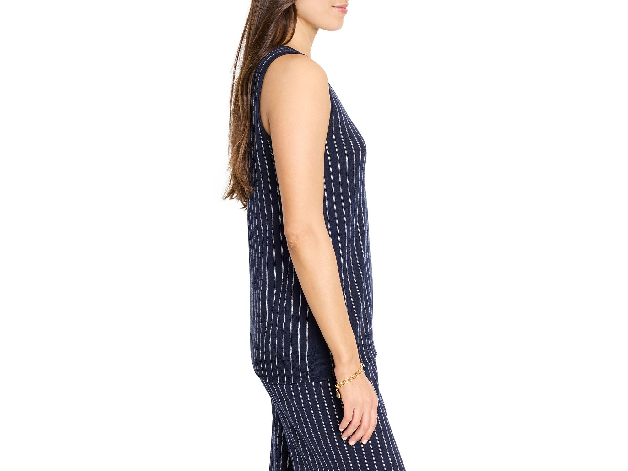 Destination Stripe Knit Tank Top — Image 3