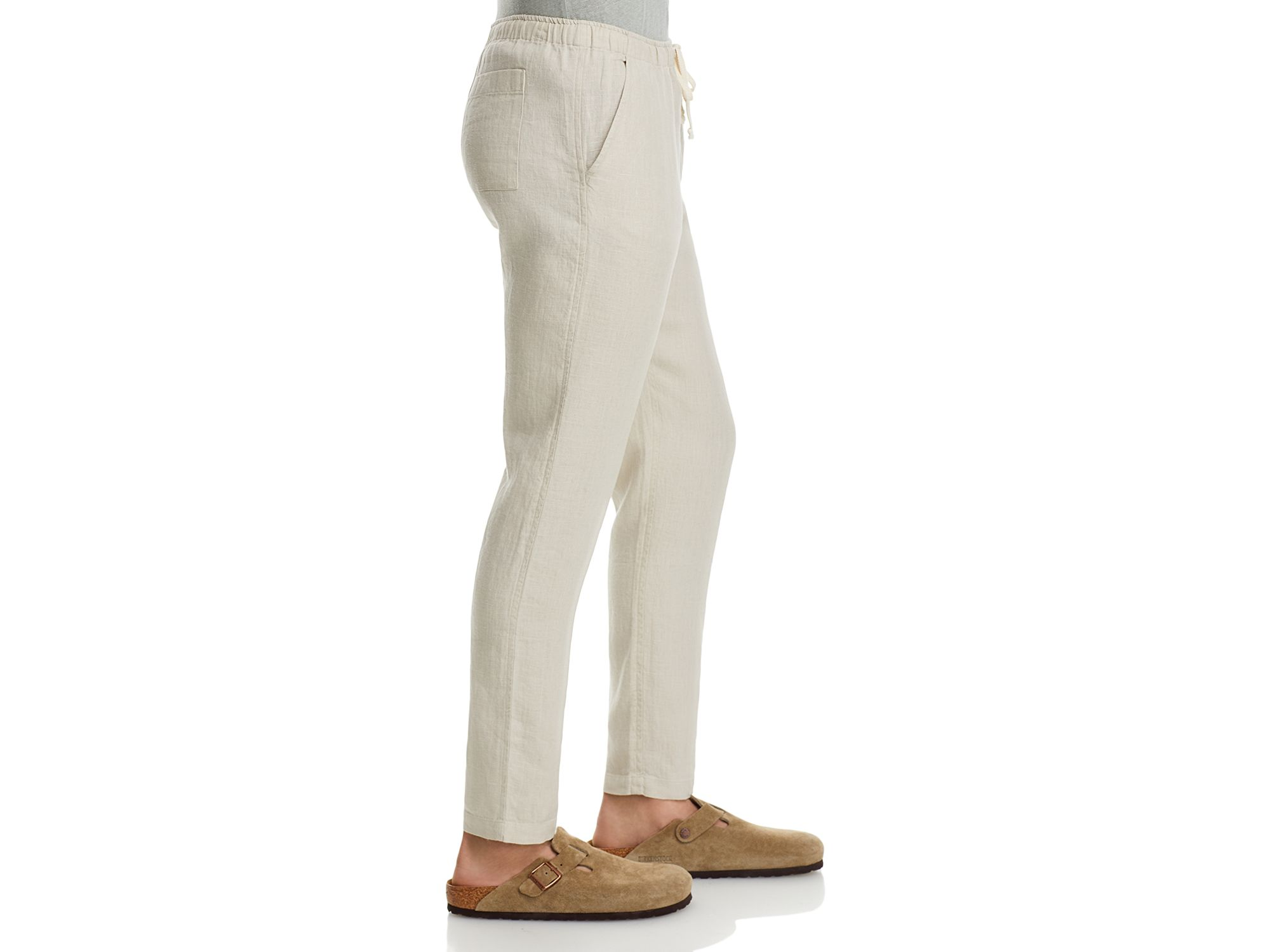 Bo Linen Regular Fit Drawstring Pants — Image 8
