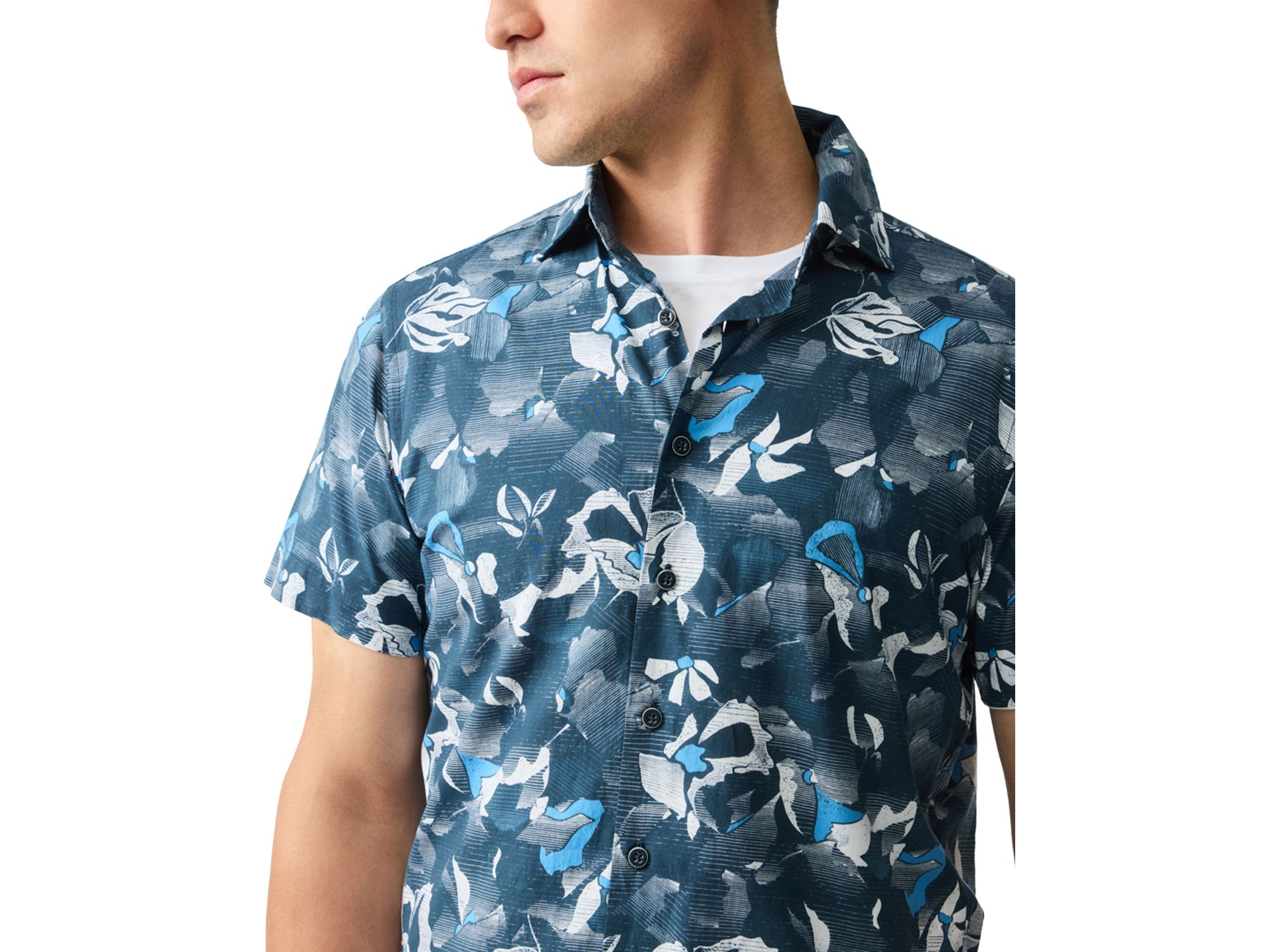 Fairhall Short Sleeve Sports Fit Shirt — Image 3