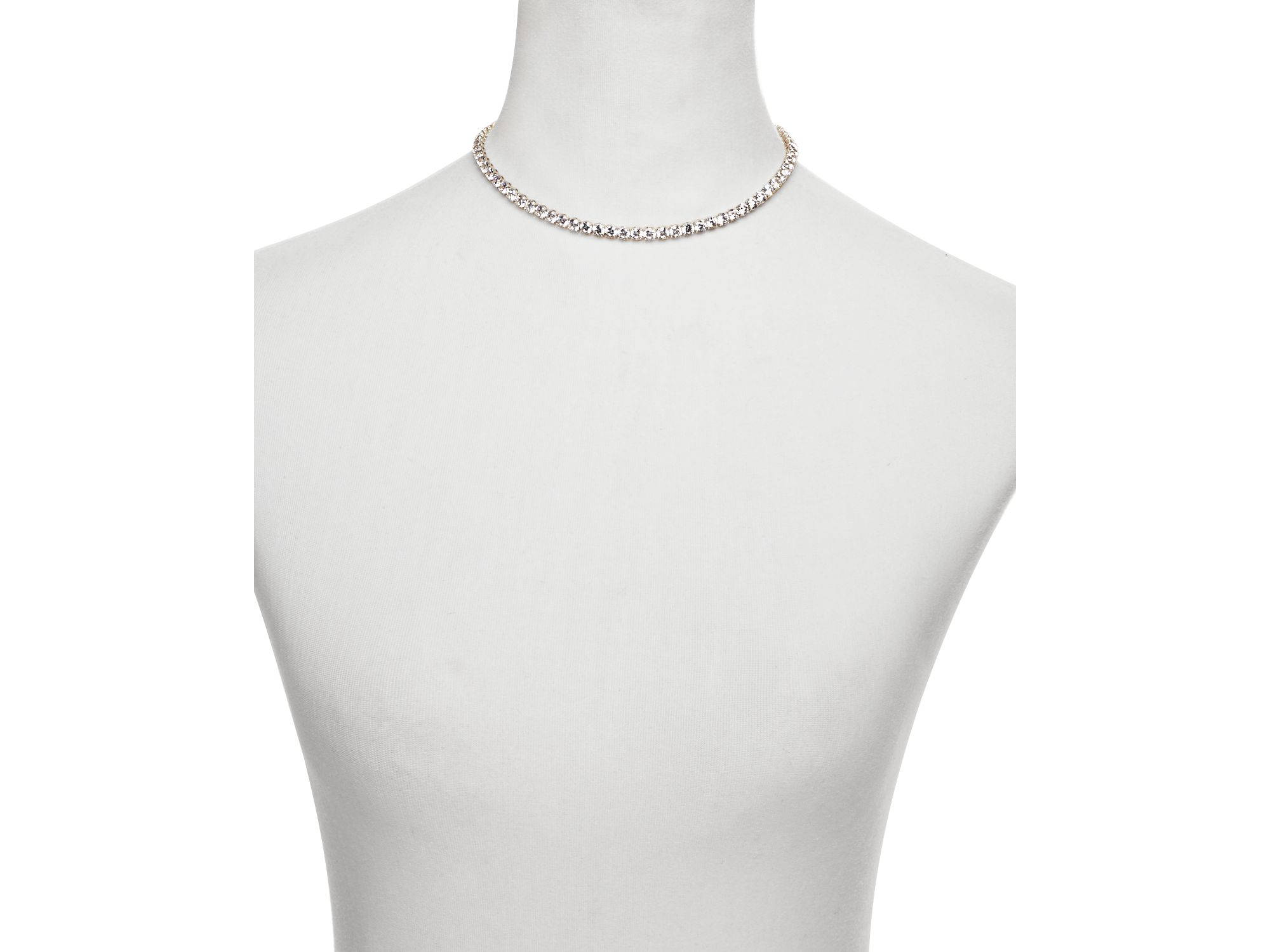 Classic Tennis Necklace, 16" — Image 3