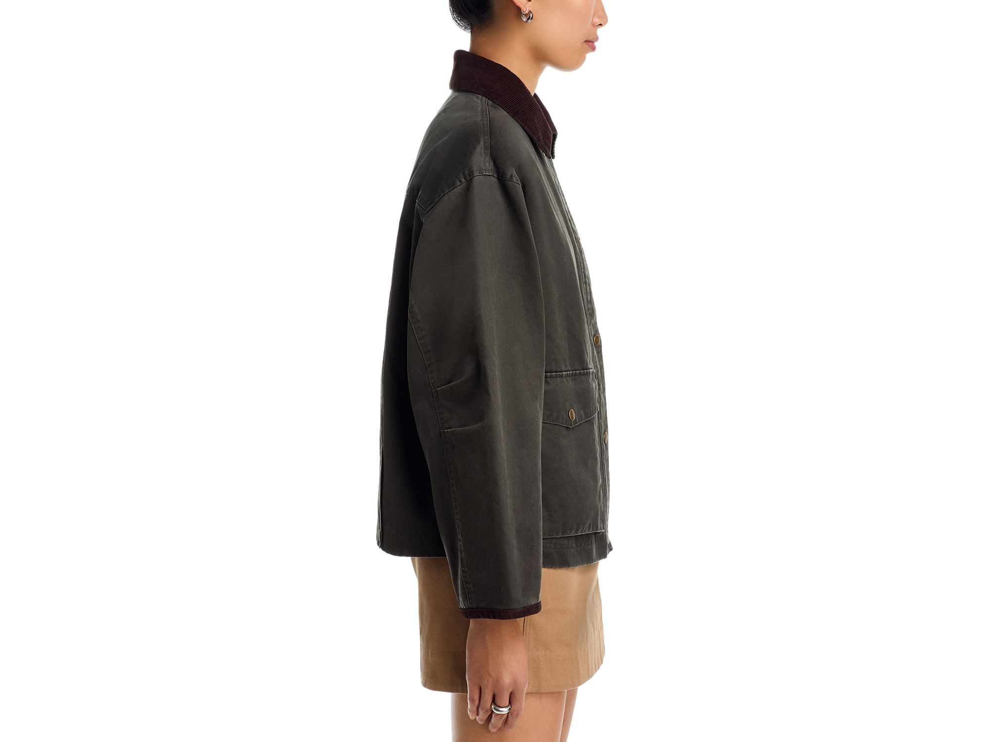 Cropped Barn Jacket - Exclusive — Image 4