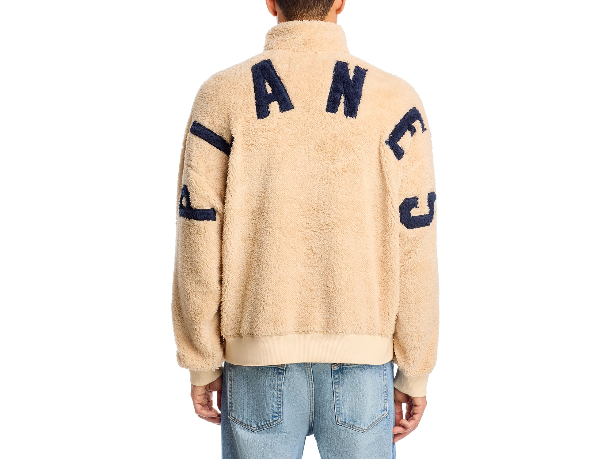 Half Zip Fleece Sweater — Image 3