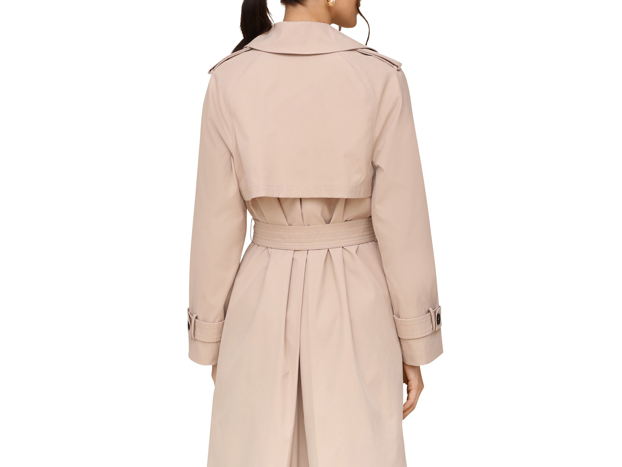 Belted City Trench Coat — Image 7