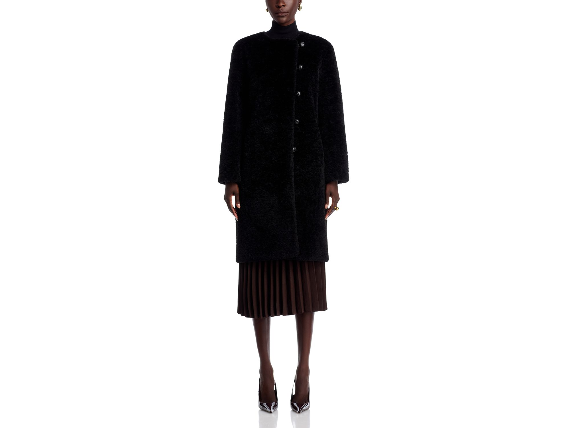 Sami Faux Fur Coat — Image 5