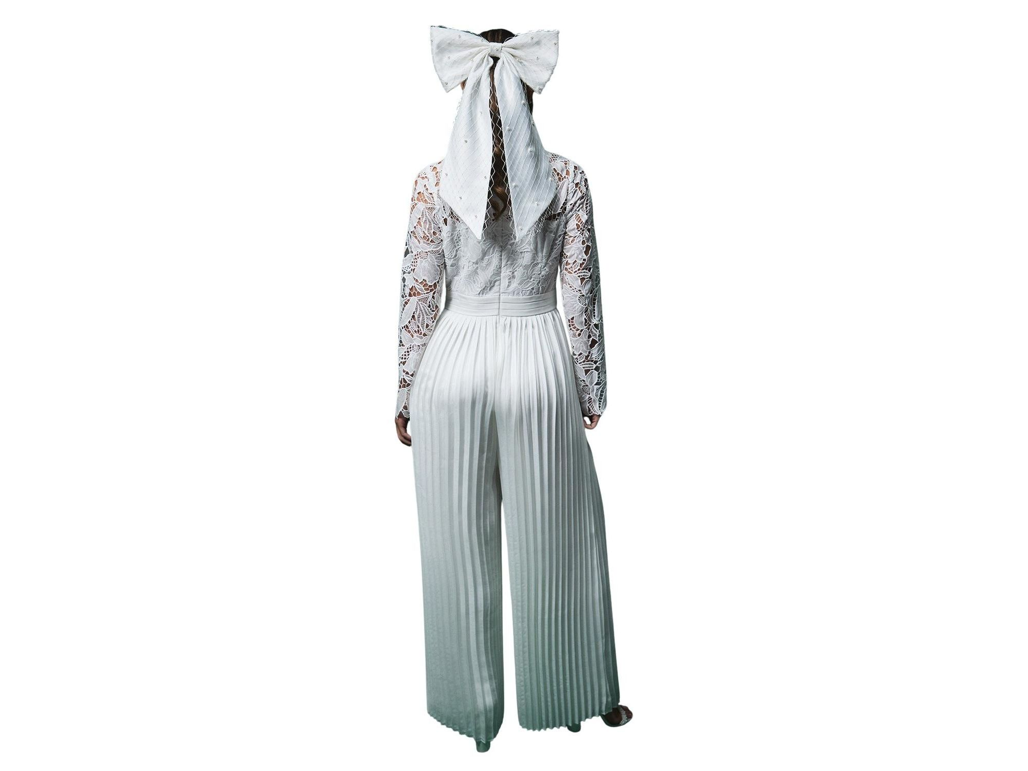 Lisa Lace Top Wide Leg Jumpsuit — Image 4