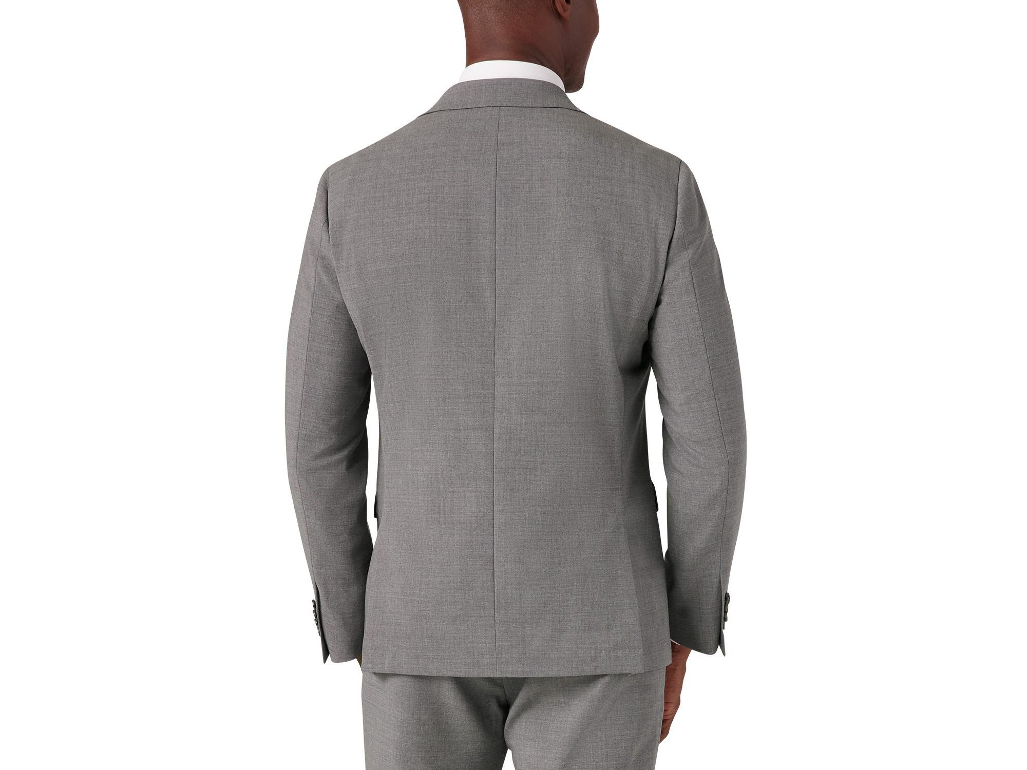 Fresco  Suit Jacket  Navy Solid — Image 5