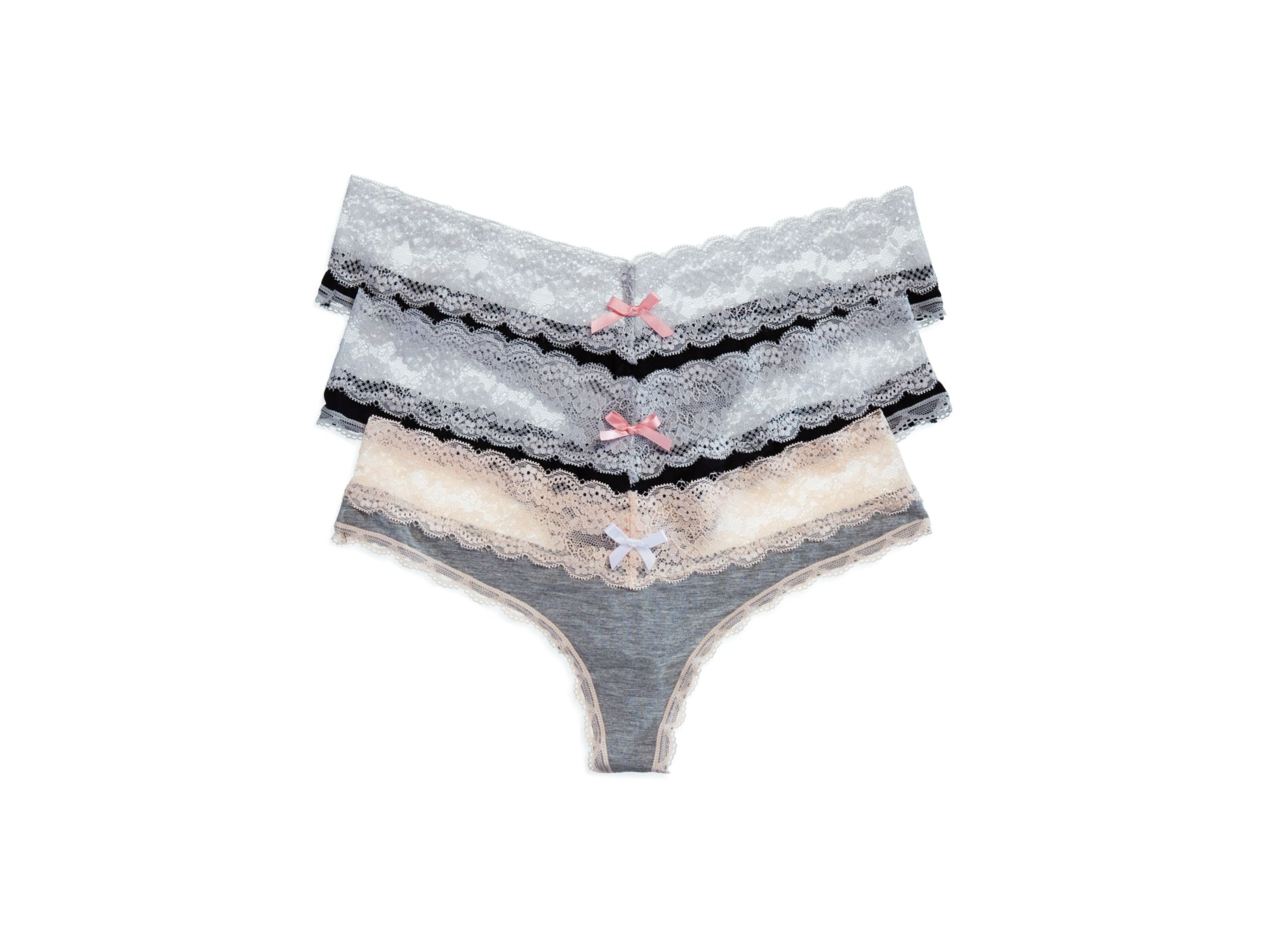 Ahna Thongs, Set of 3 - Image 1