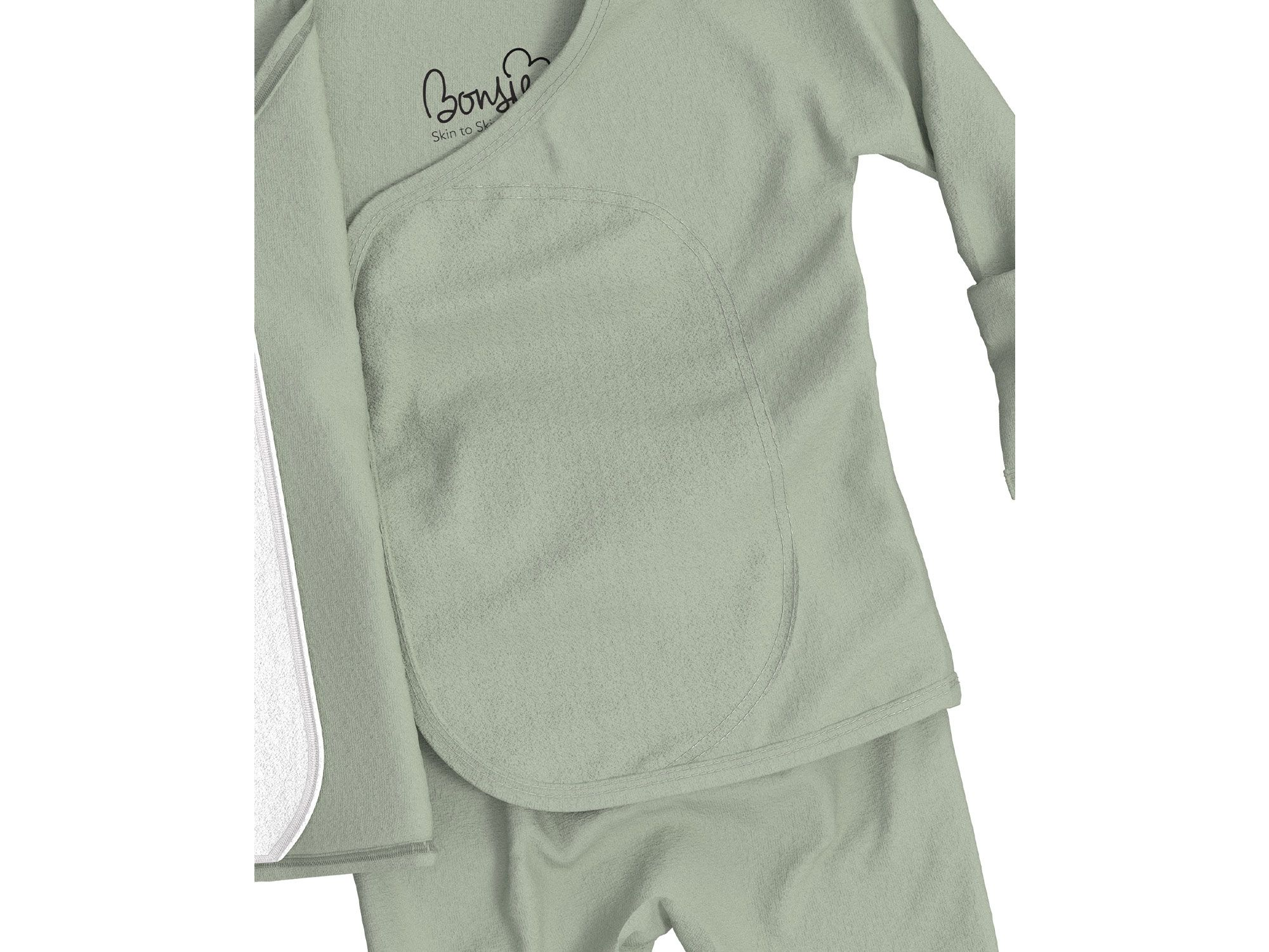Unisex Bonsie Skin to Skin Footie Onesie — Image 4